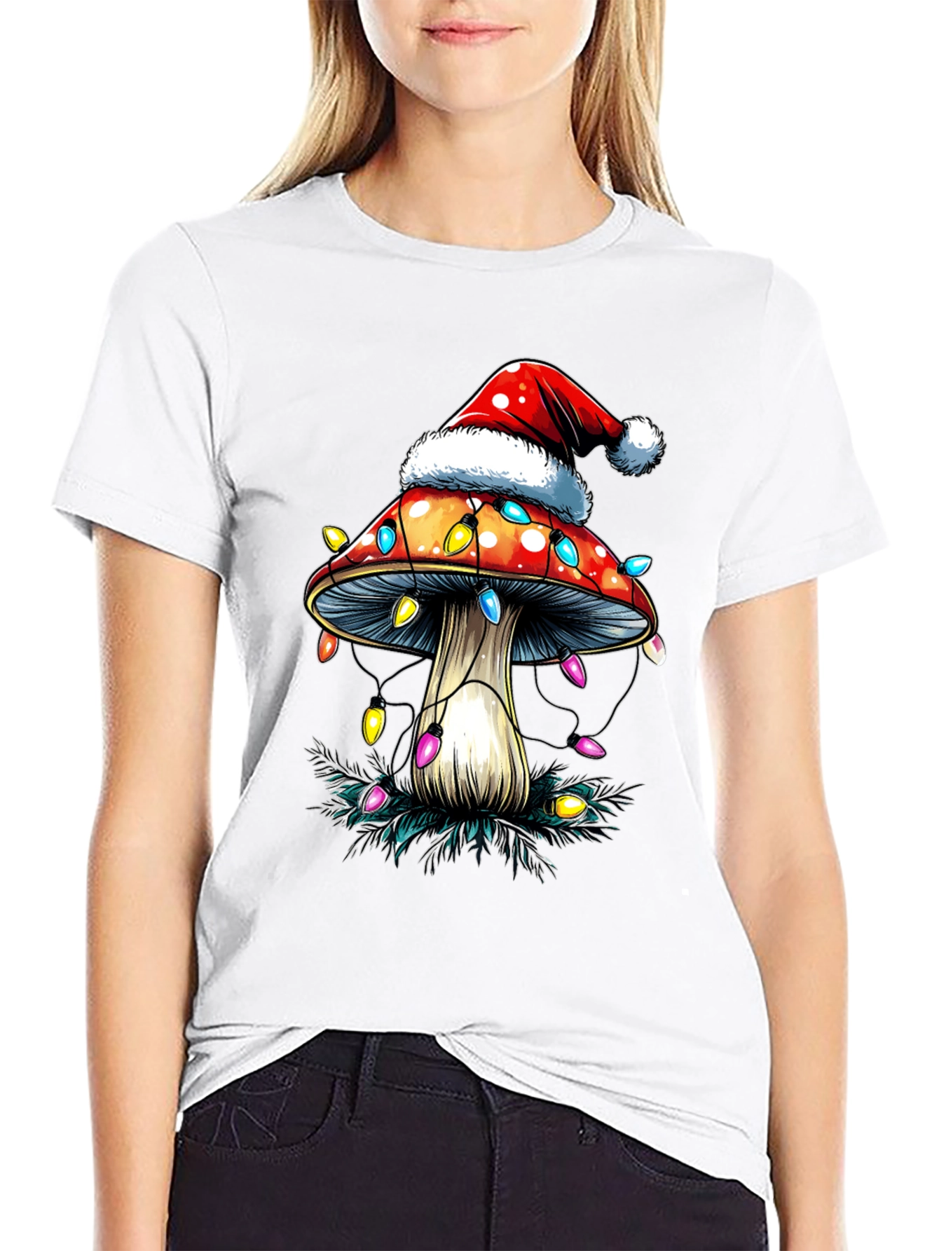 Christmas Mushroom T-Shirt