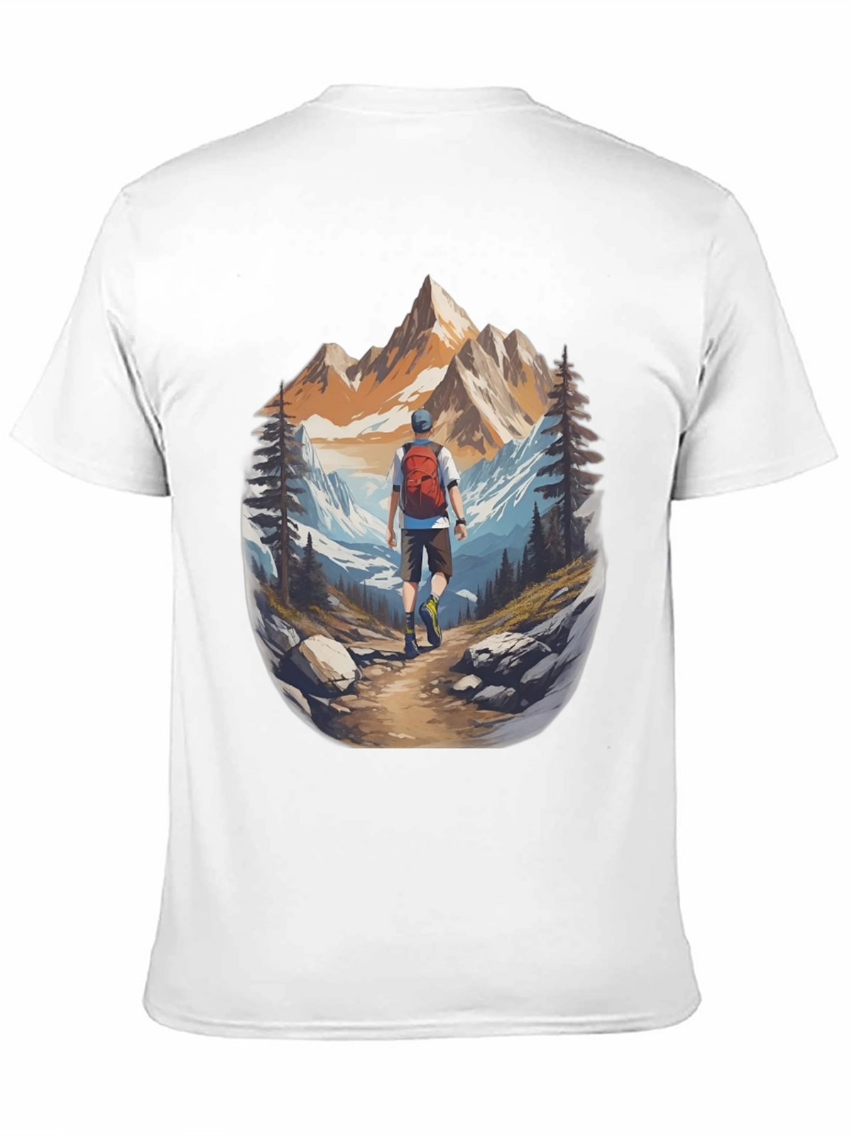 Mountain Hiker Graphic Tee - Adventure Ready!