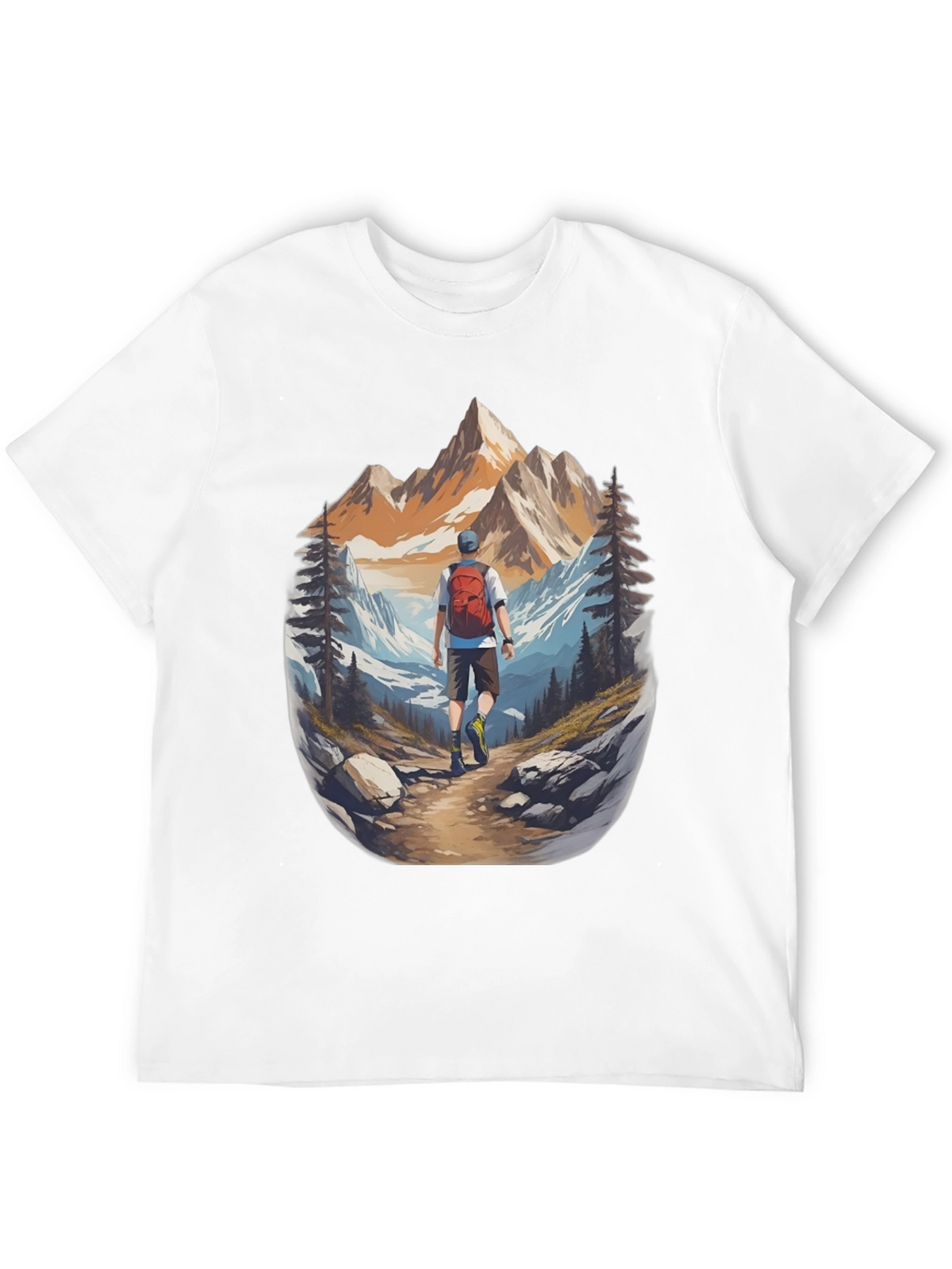 Mountain Hiker Graphic Tee - Adventure Ready!