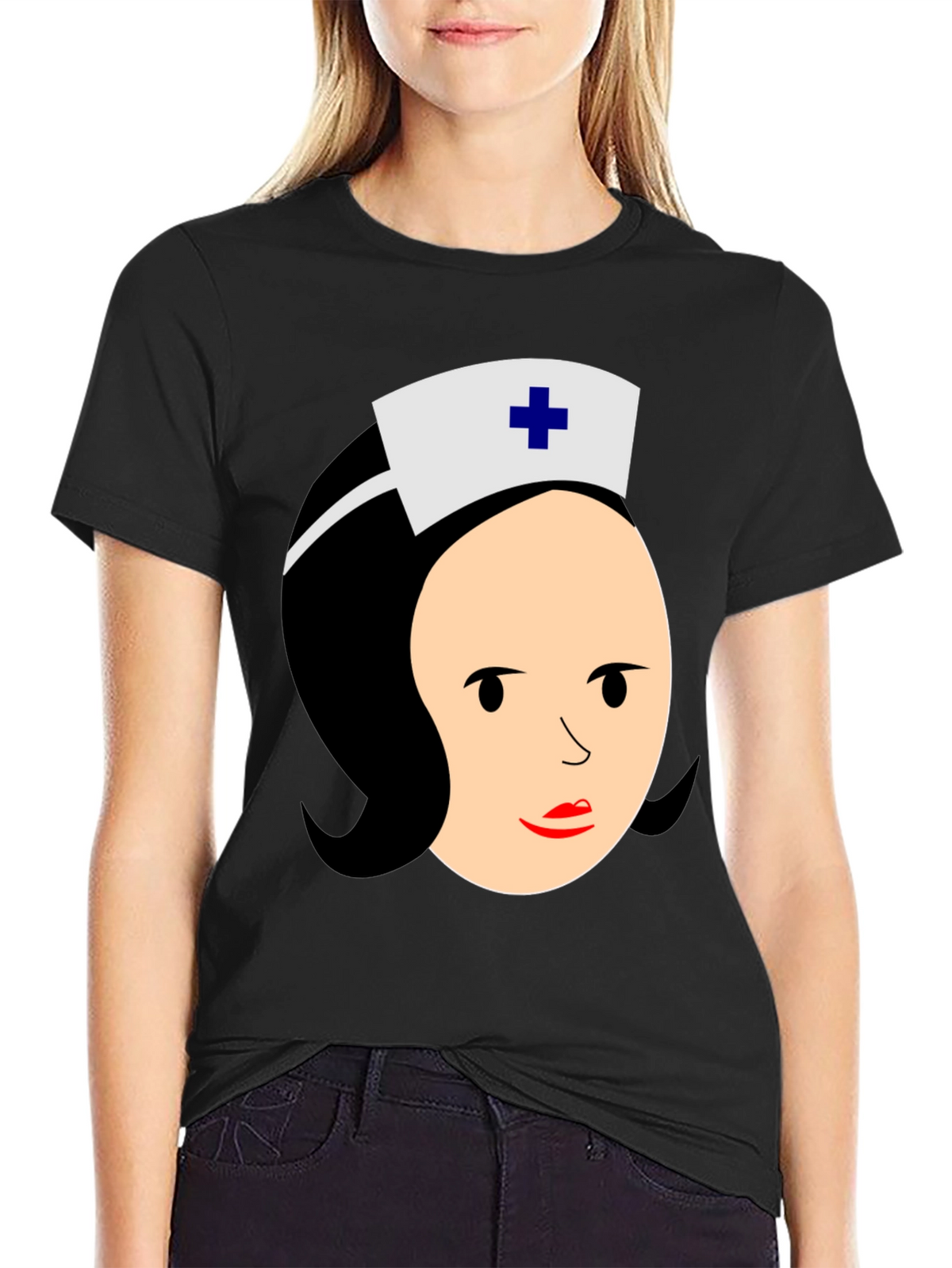 Nurse Graphic T-Shirt - Classic Black Tee