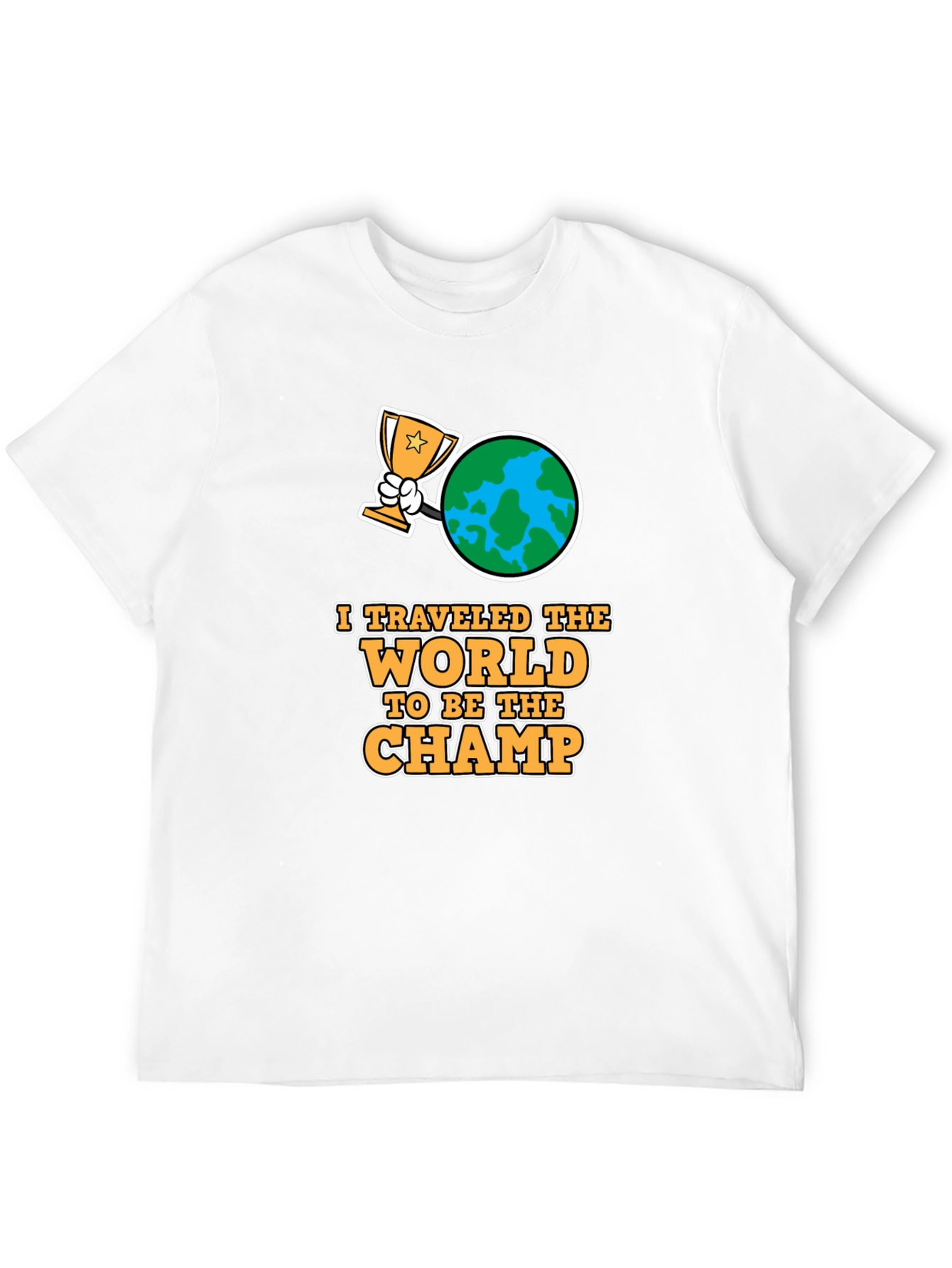 World Traveler Champ Black T-Shirt