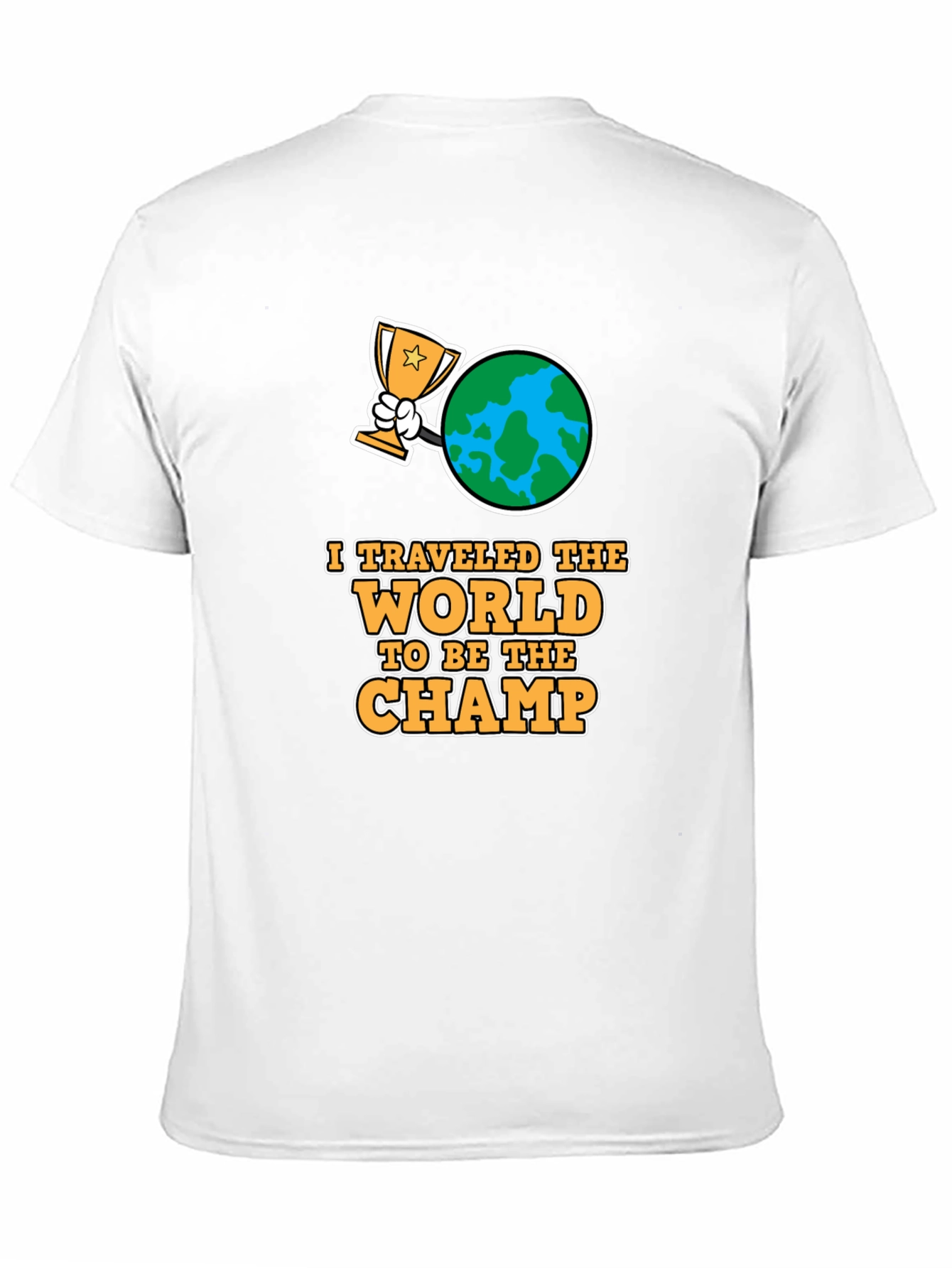 World Traveler Champ Black T-Shirt