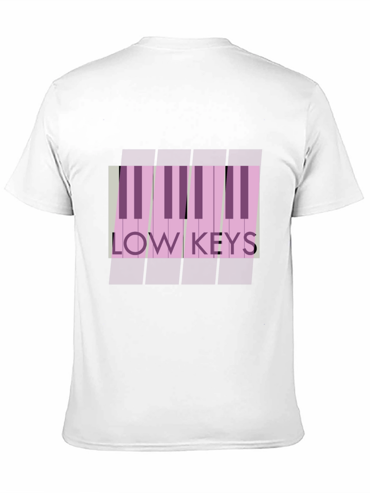 Low Keys Piano T-Shirt: Stylish Music Lover Tee