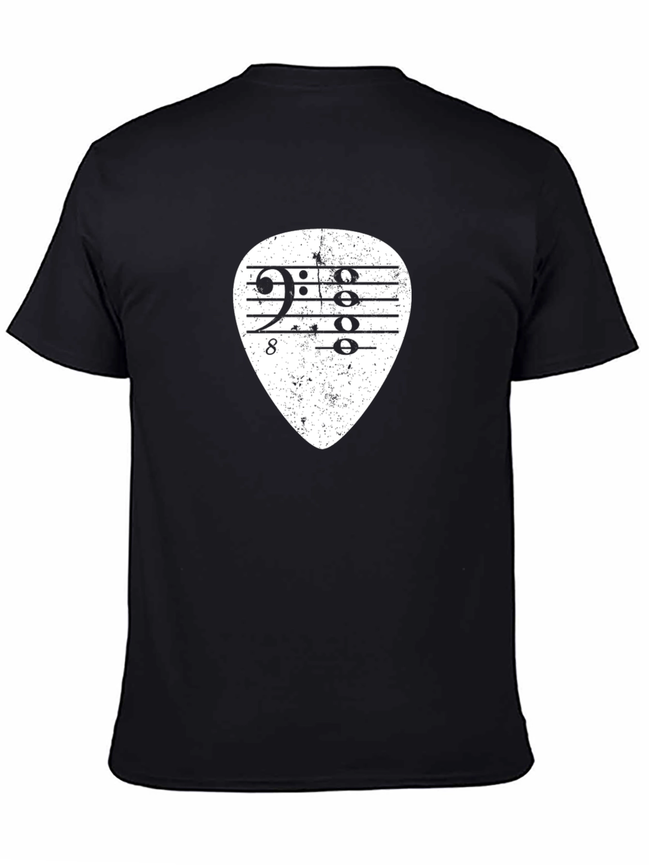 Bass Clef Music Pick T-Shirt