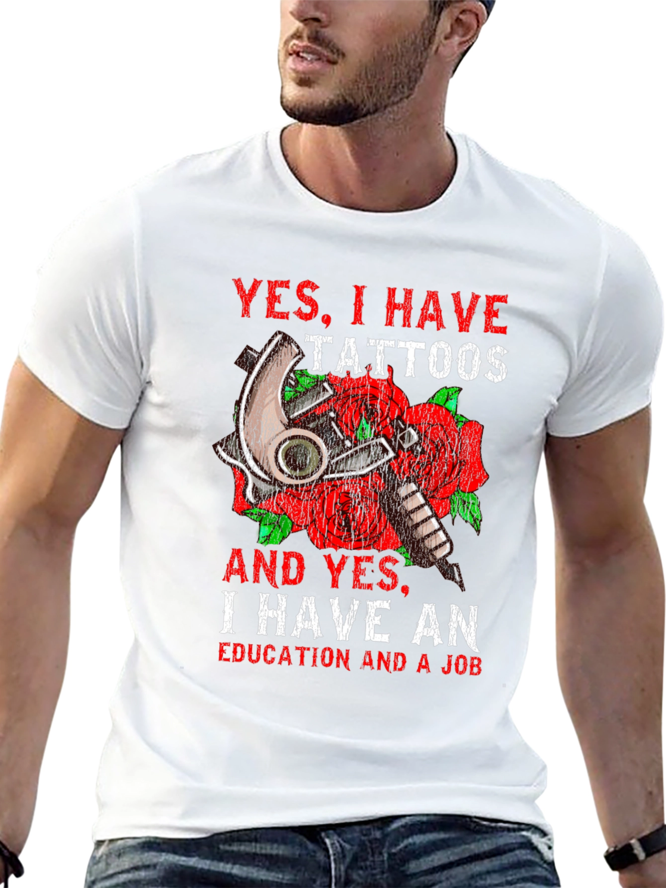 Tattooed & Educated Graphic Tee