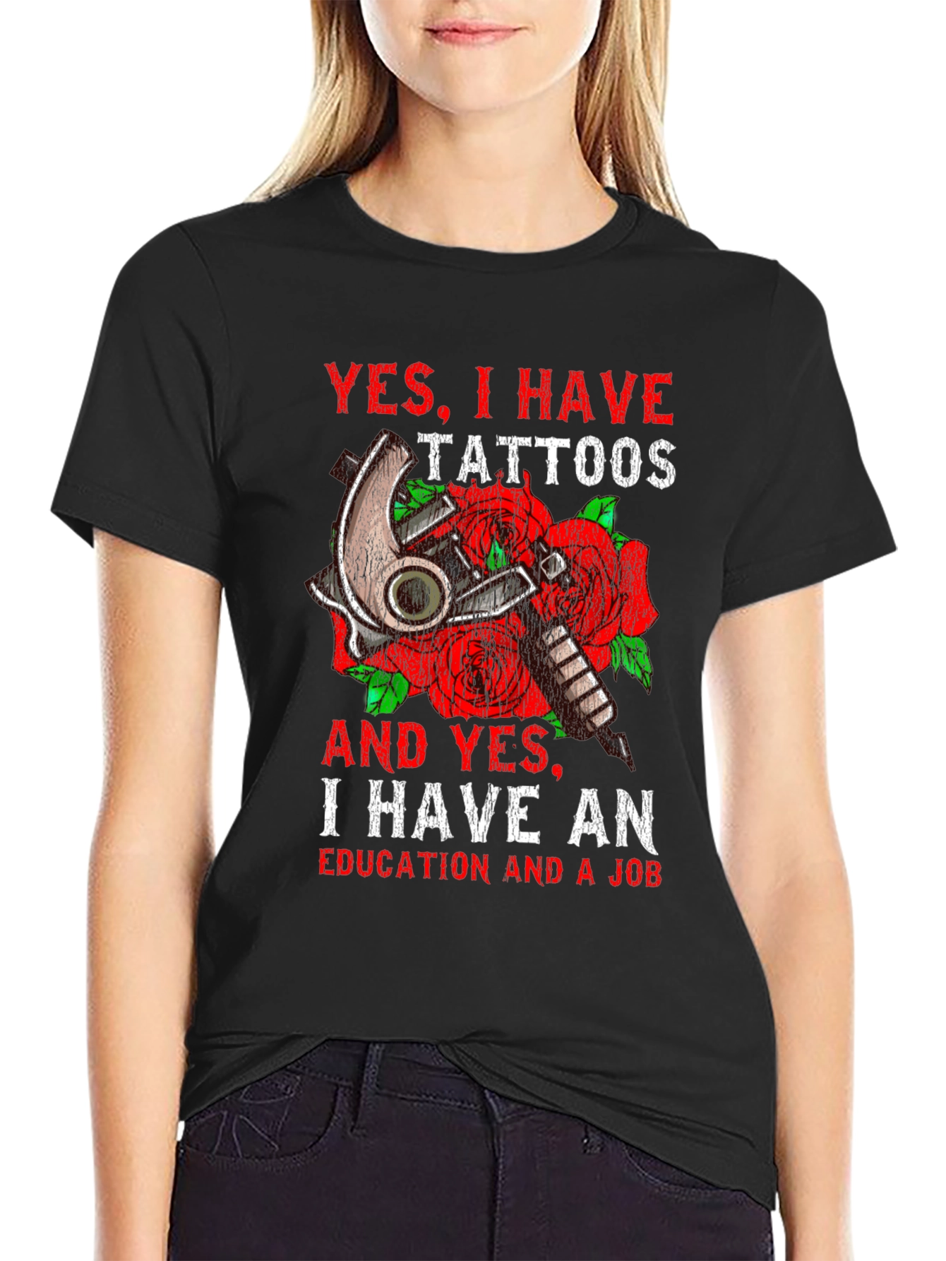 Tattooed & Educated Graphic Tee