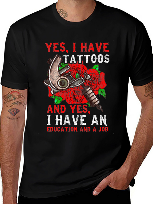 Tattooed & Educated Graphic Tee