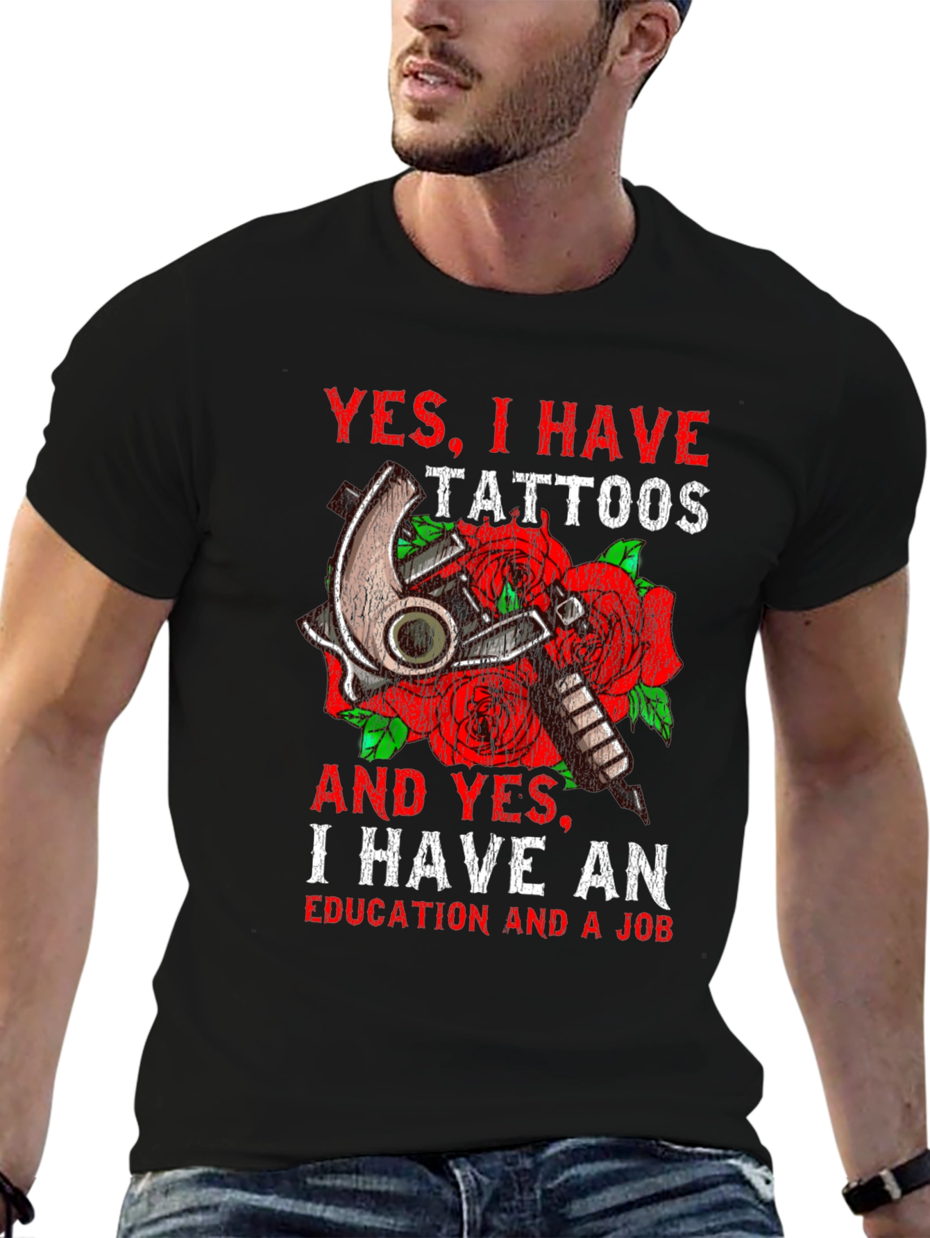 Tattooed & Educated Graphic Tee