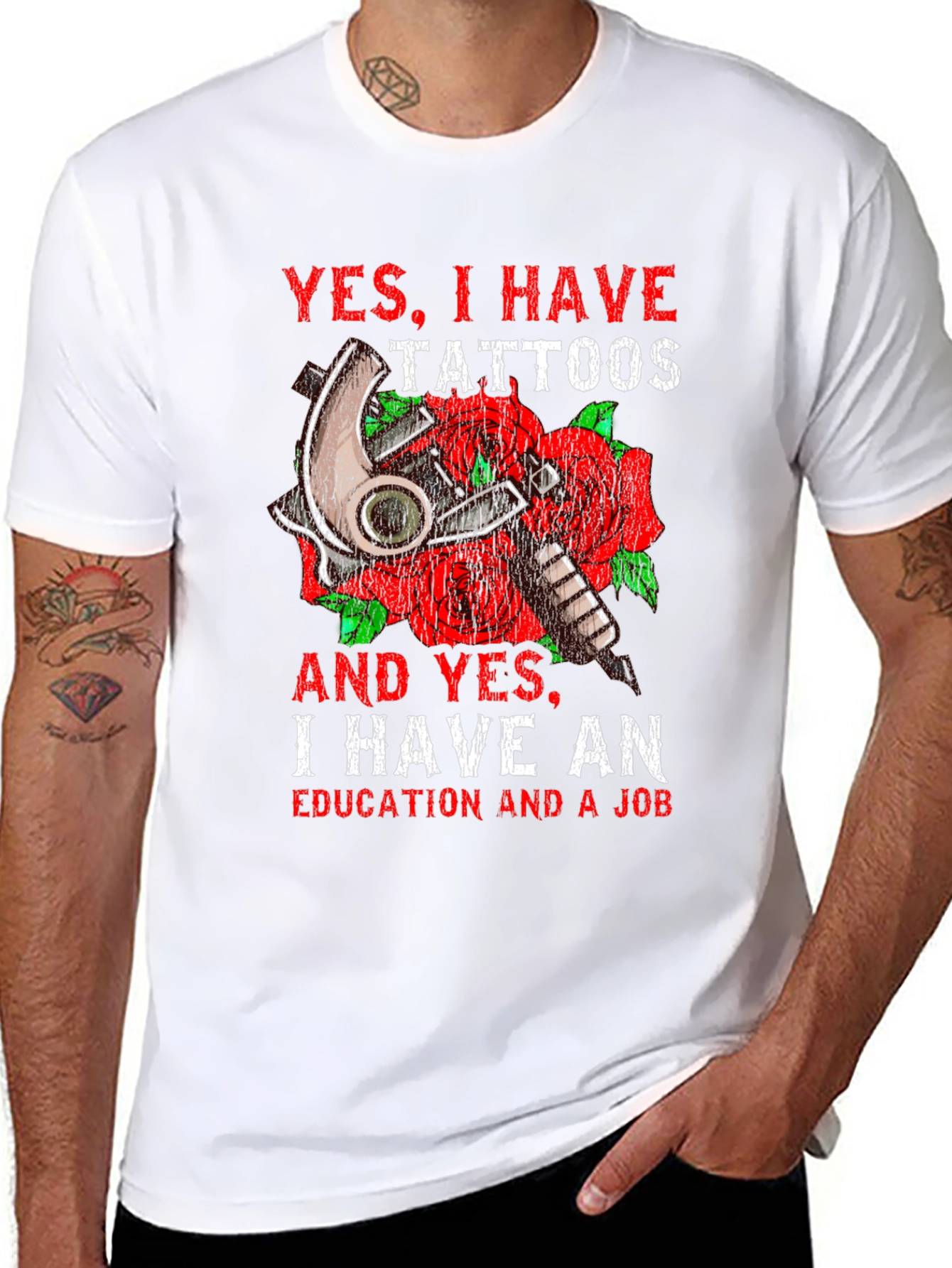 Tattooed & Educated Graphic Tee