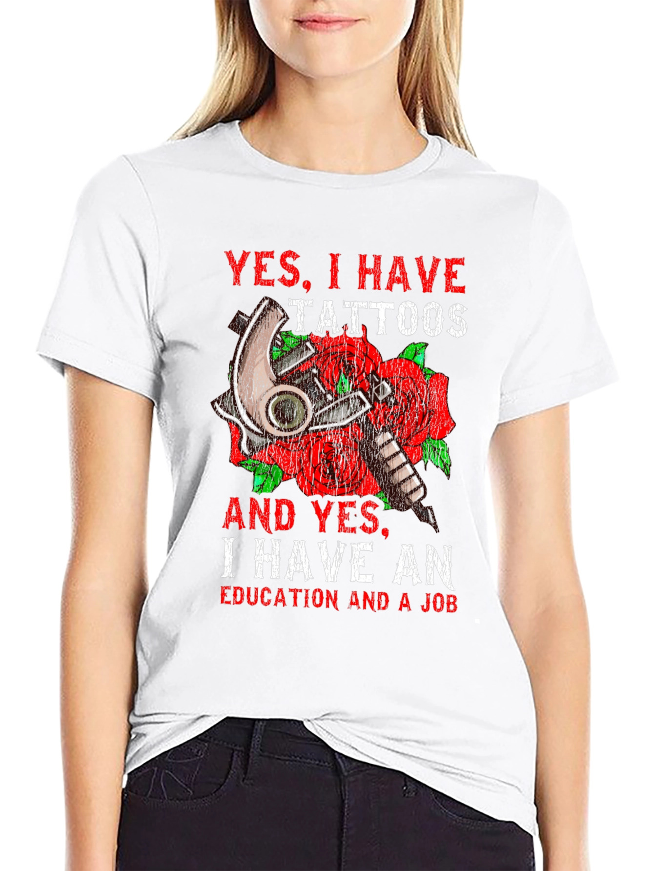 Tattooed & Educated Graphic Tee