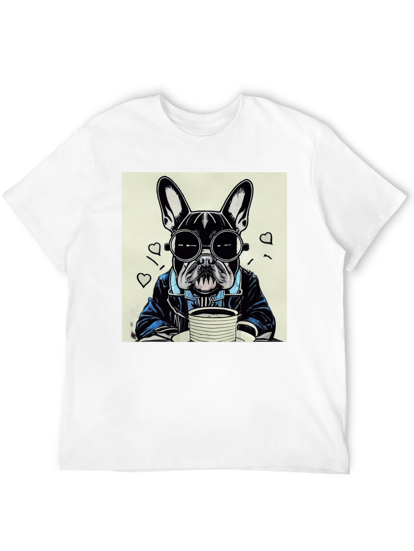 Cool French Bulldog Graphic T-Shirt