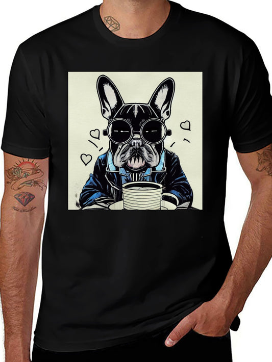 Cool French Bulldog Graphic T-Shirt