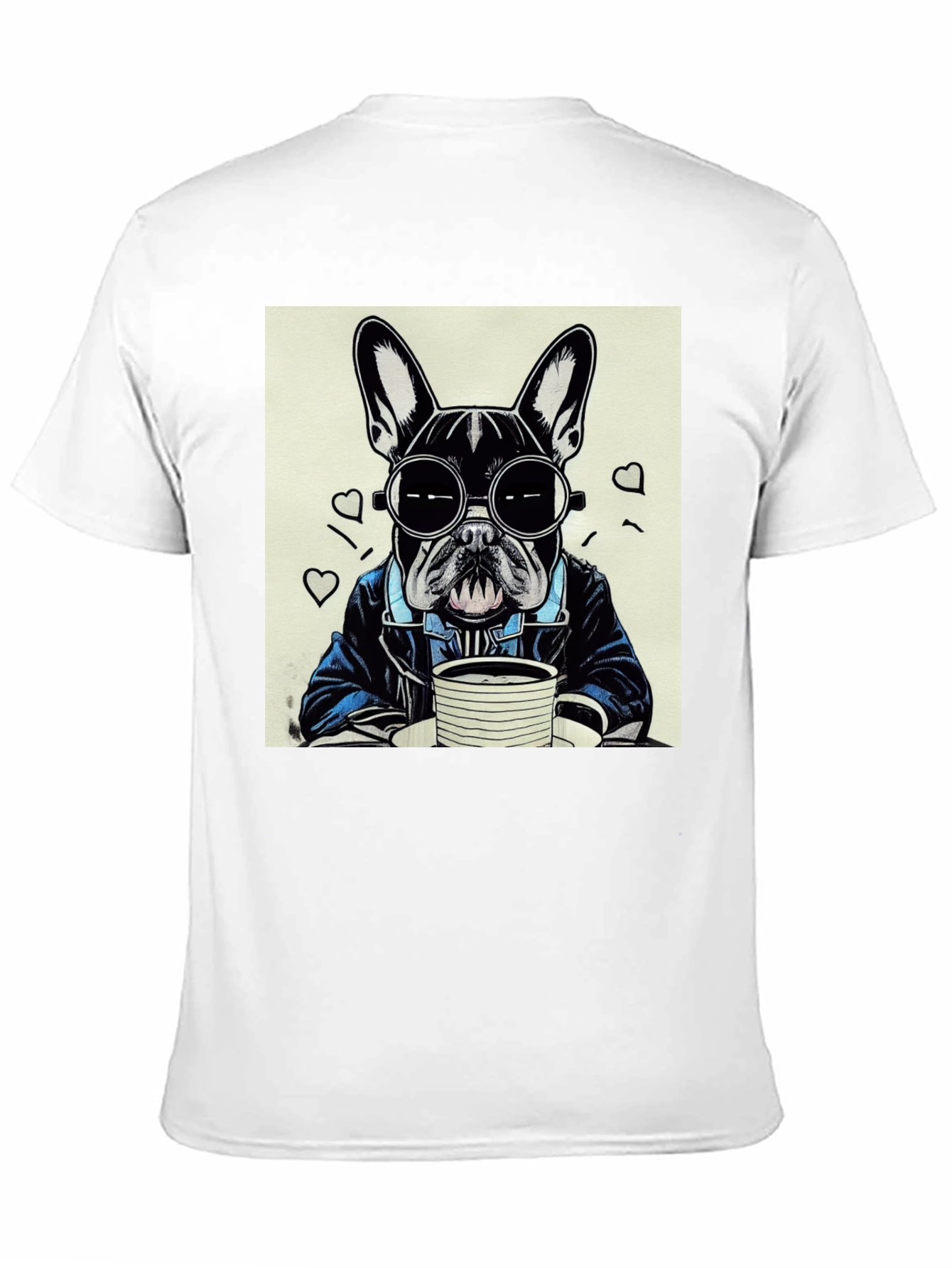 Cool French Bulldog Graphic T-Shirt