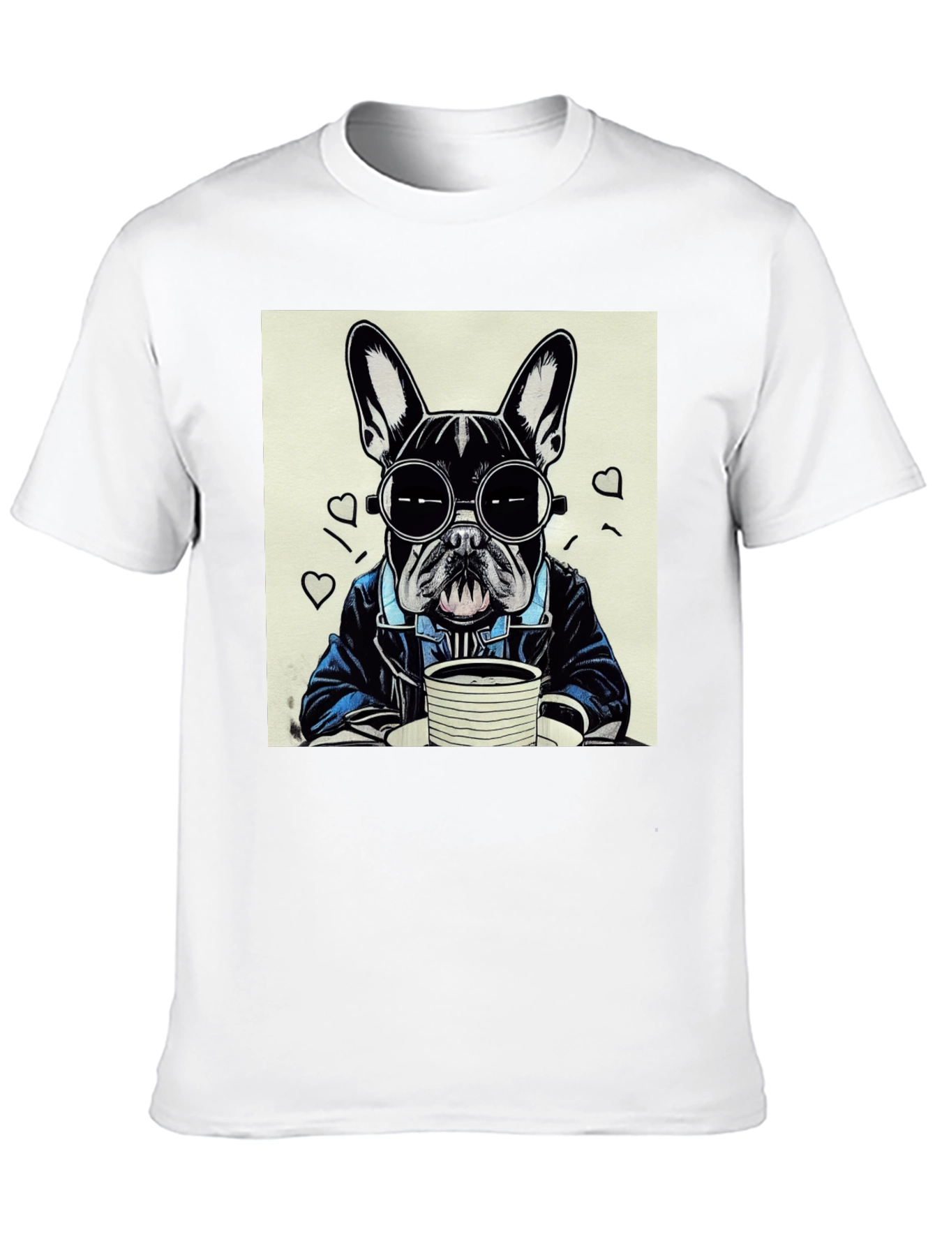 Cool French Bulldog Graphic T-Shirt