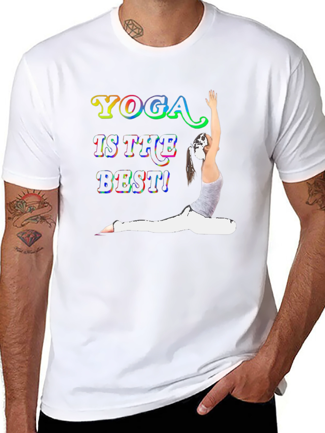 Yoga Is The Best! Graphic T-Shirt