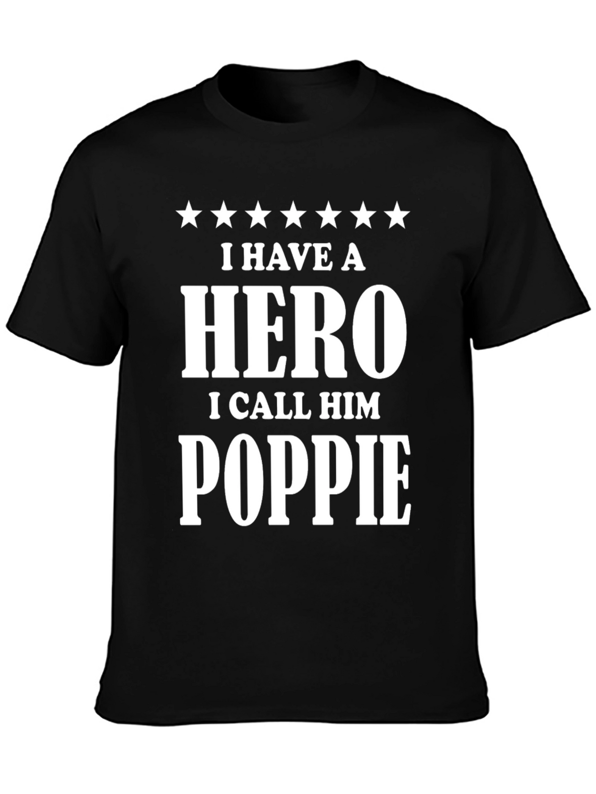 Hero Poppie T-Shirt - Gift for Grandpa