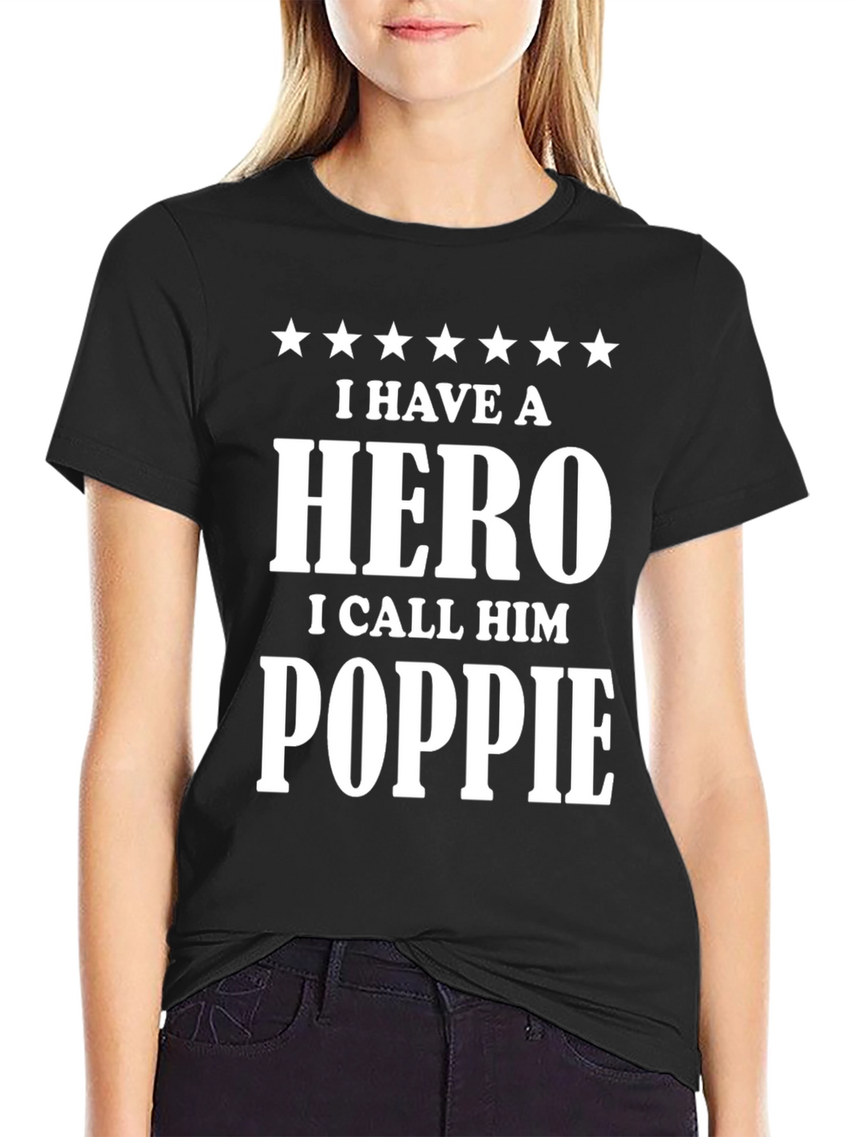 Hero Poppie T-Shirt - Gift for Grandpa