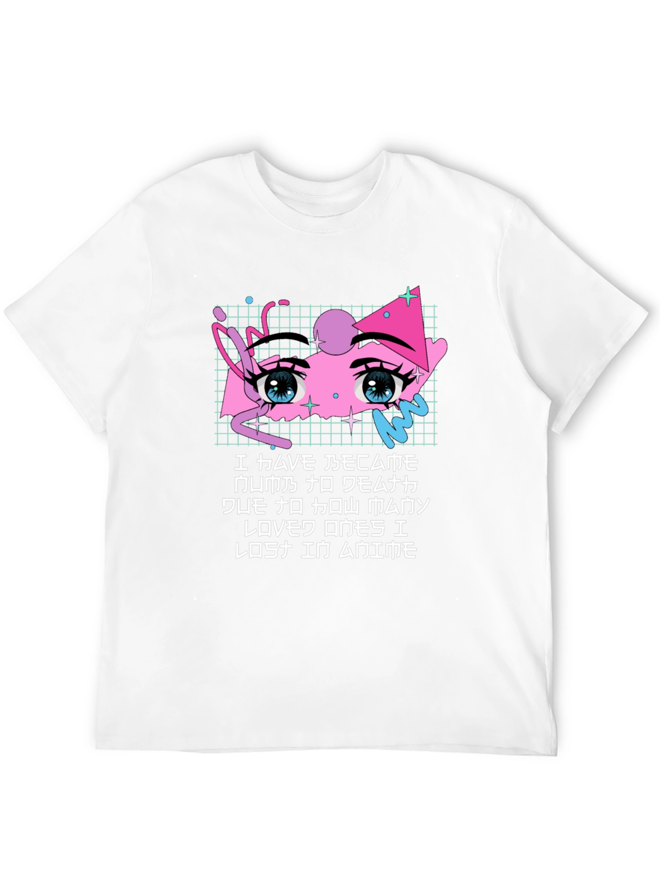Anime Eyes Graphic T-Shirt - Soft Cotton Blend