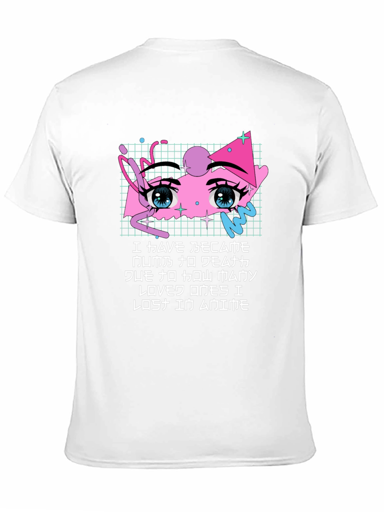 Anime Eyes Graphic T-Shirt - Soft Cotton Blend
