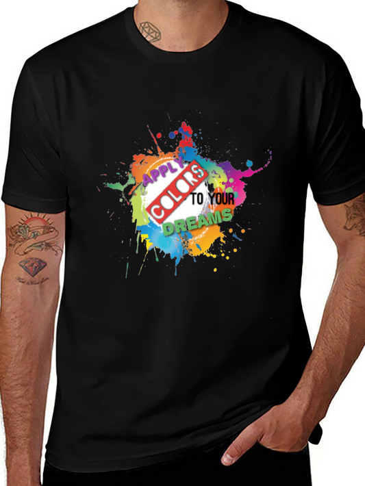 Colorful Dreams T-Shirt: Artistic Graphic Tee