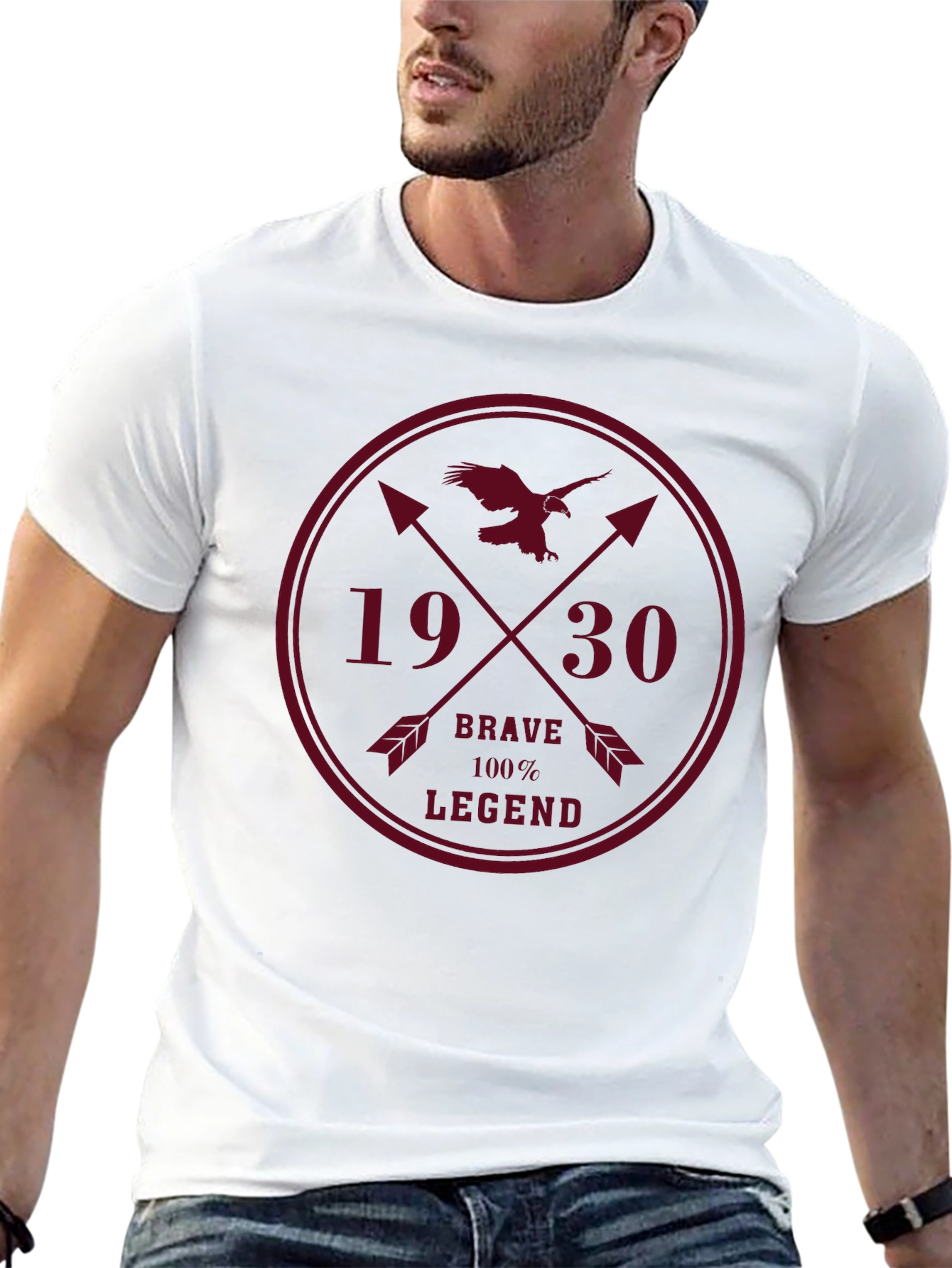 Brave Legend 1930 Graphic T-Shirt