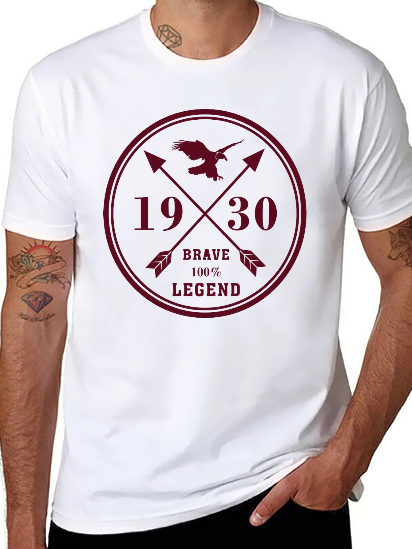 Brave Legend 1930 Graphic T-Shirt