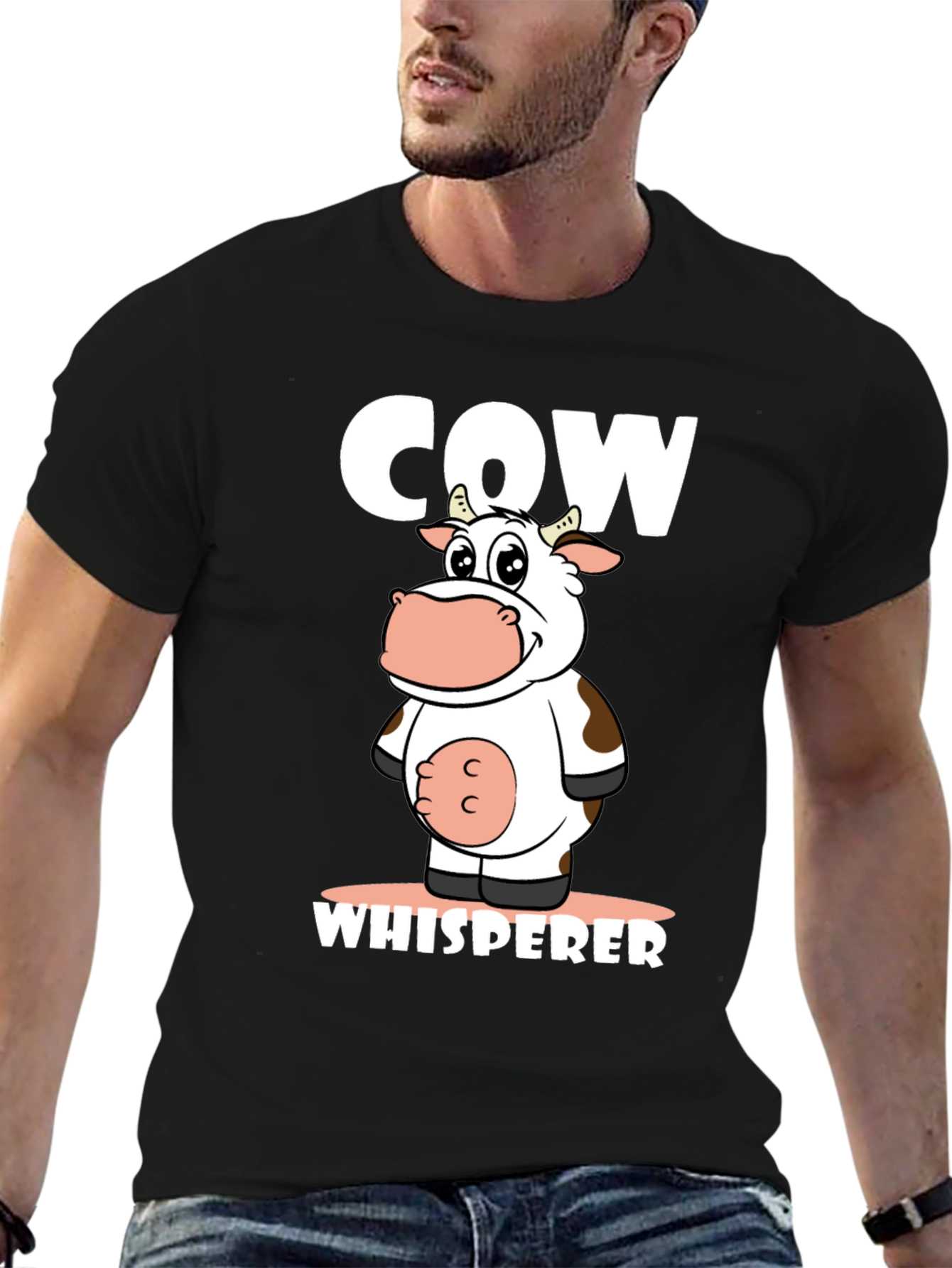 Cow Whisperer Graphic T-Shirt