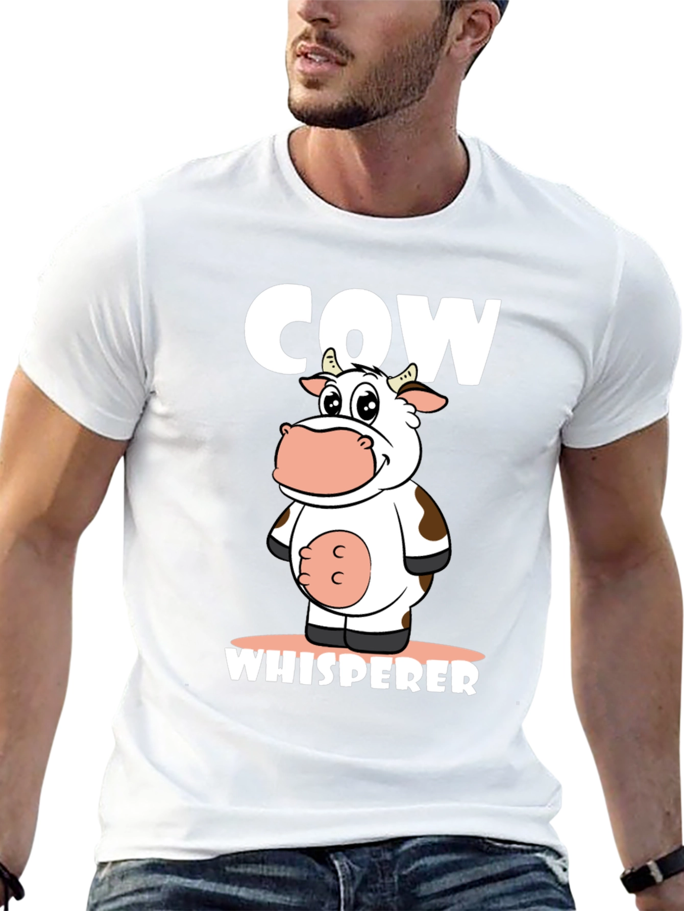 Cow Whisperer Graphic T-Shirt