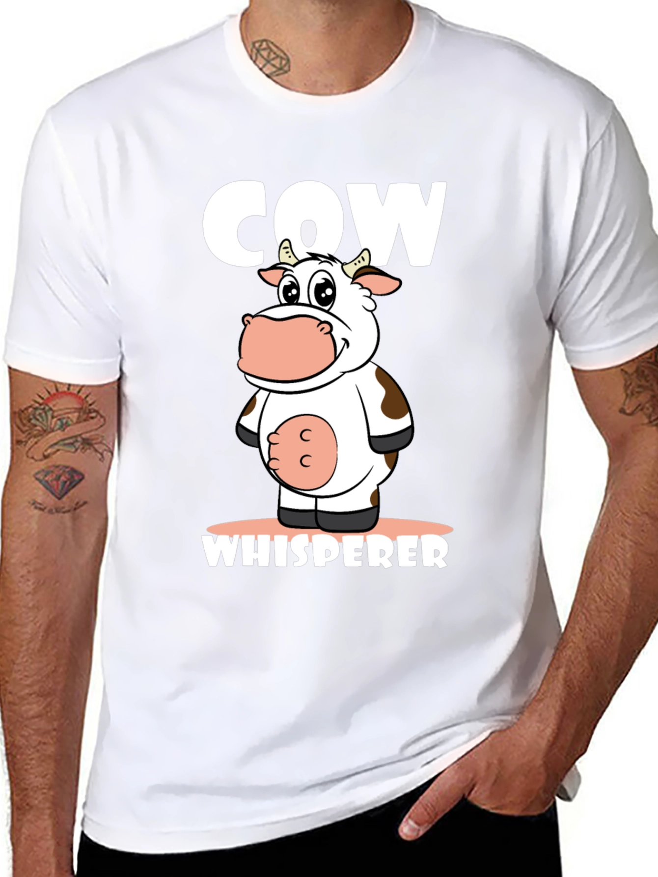 Cow Whisperer Graphic T-Shirt