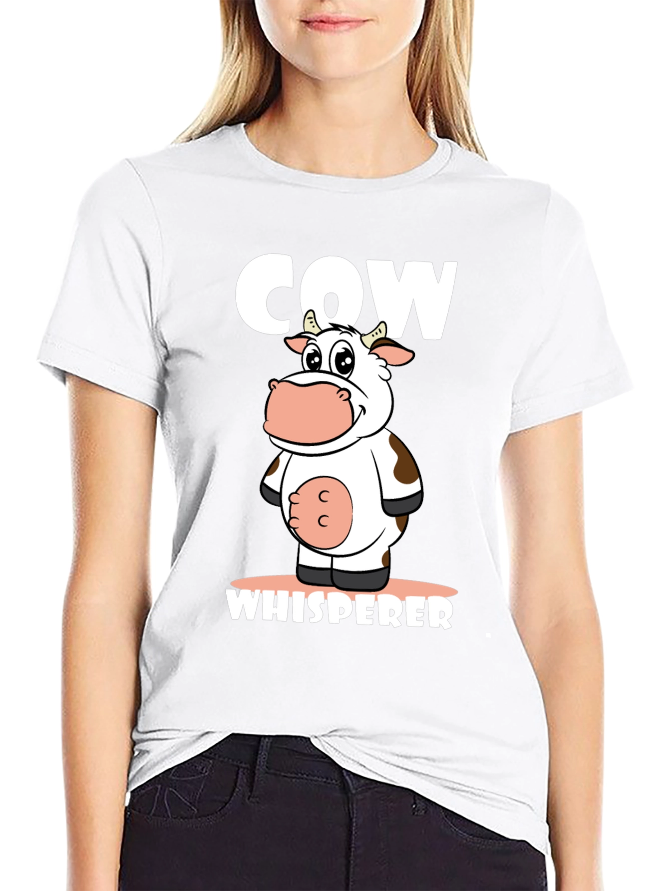 Cow Whisperer Graphic T-Shirt