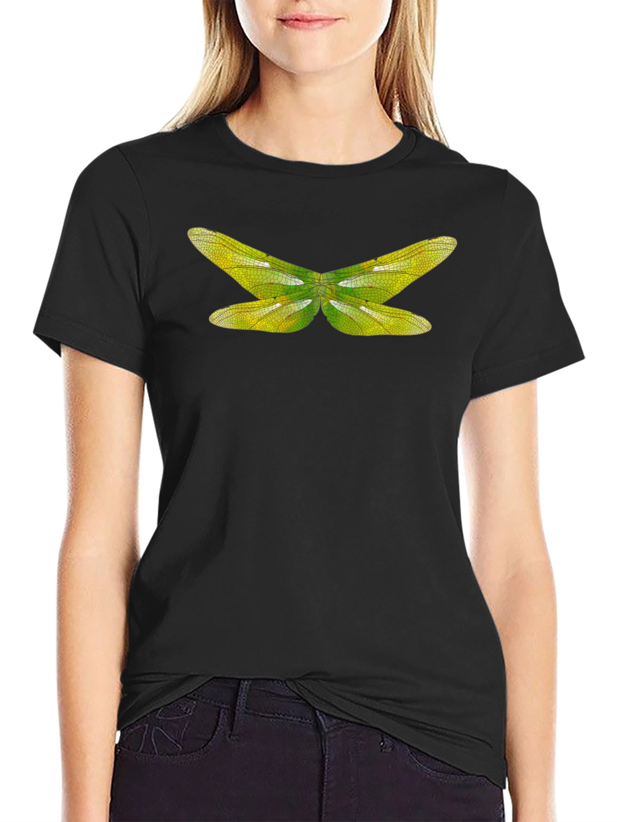 Dragonfly Wings Graphic Tee - Nature Lovers T-Shirt