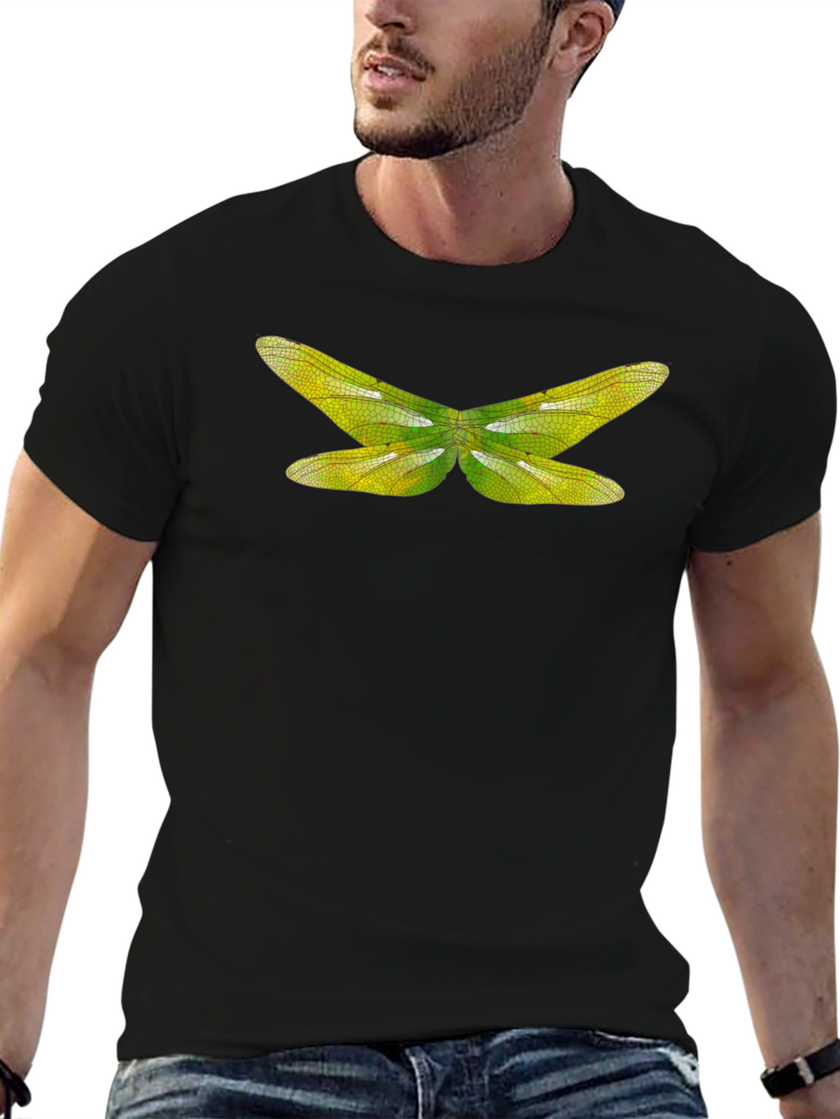 Dragonfly Wings Graphic Tee - Nature Lovers T-Shirt