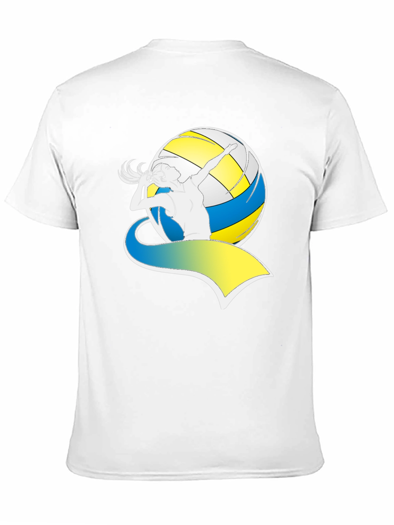 Volleyball Graphic T-Shirt for Sporty Style