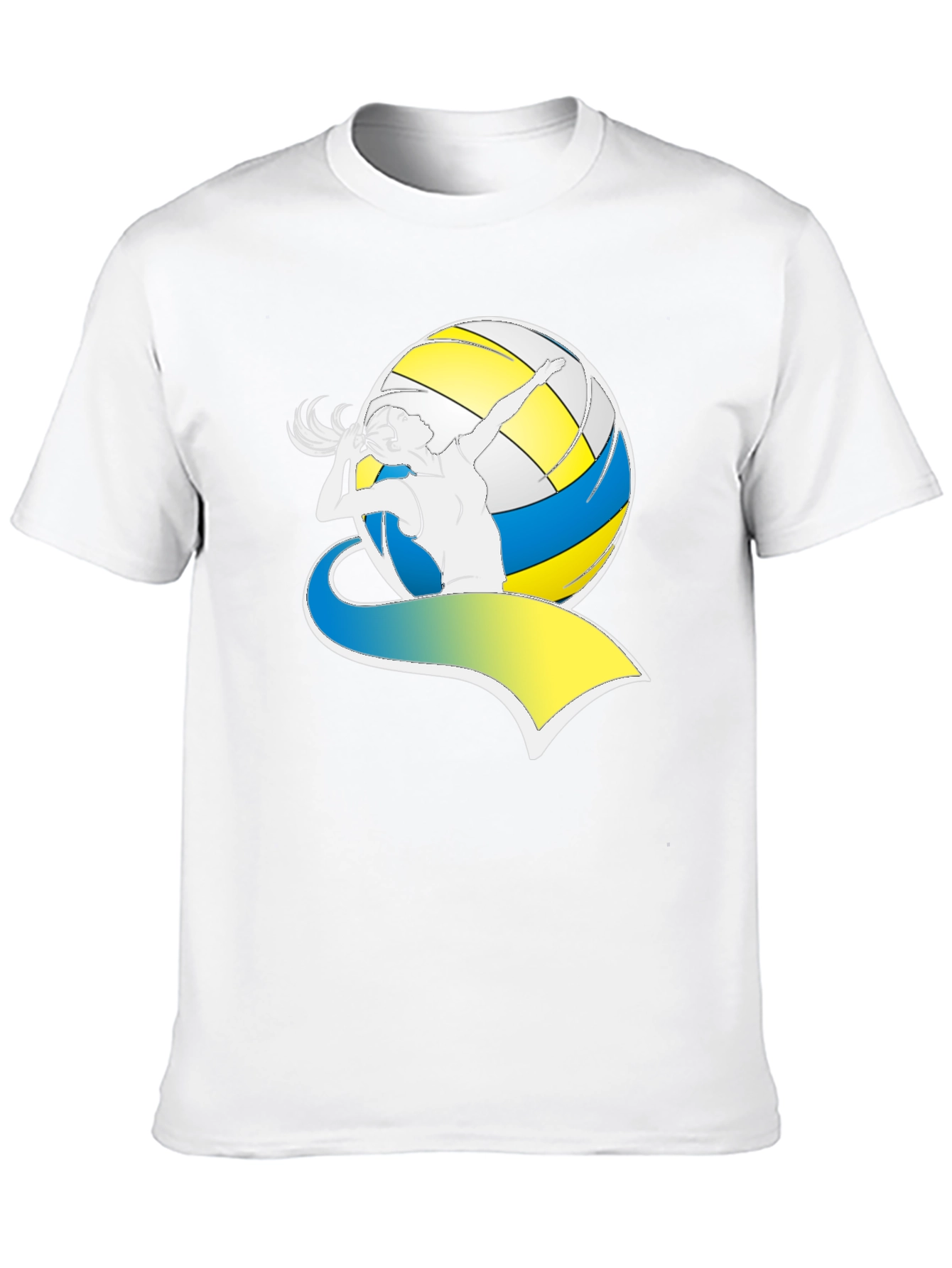Volleyball Graphic T-Shirt for Sporty Style