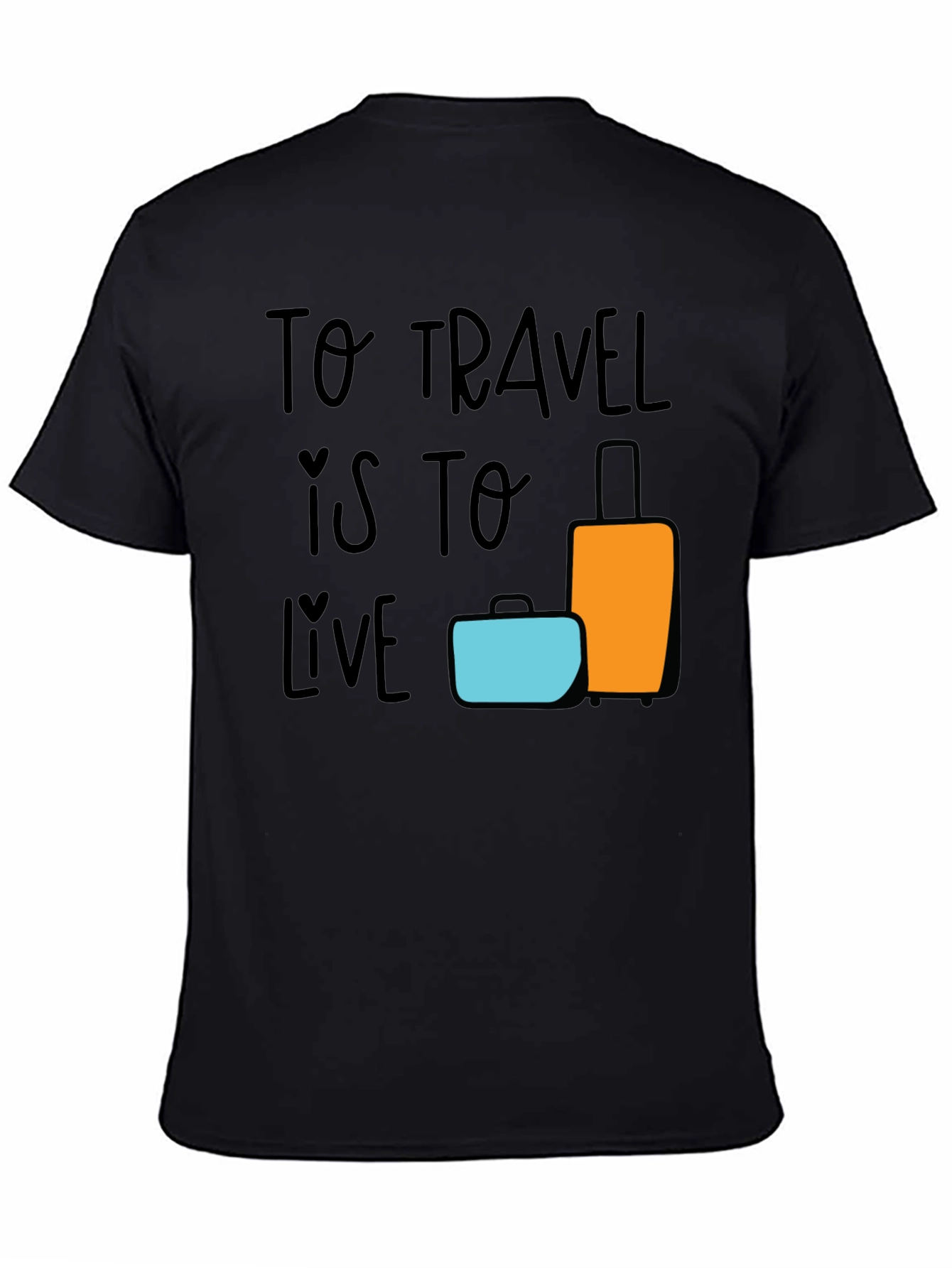 Travel is to Live Graphic T-Shirt