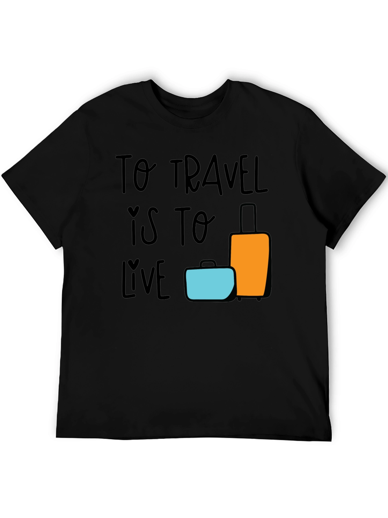 Travel is to Live Graphic T-Shirt