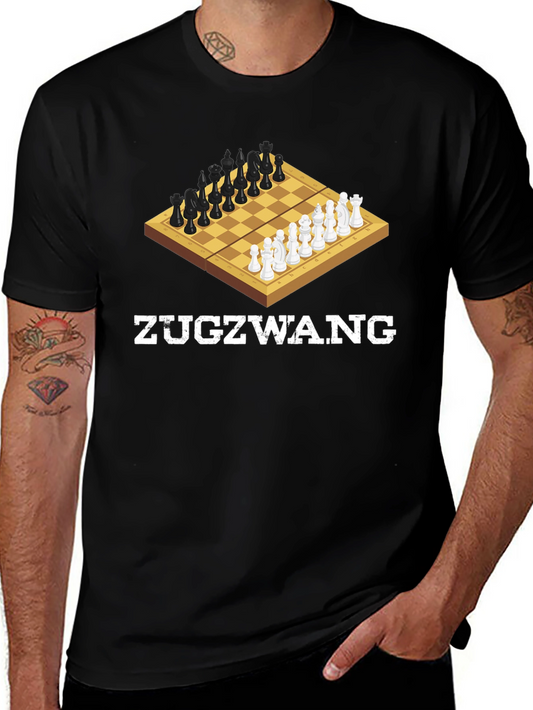 Zugzwang Chess T-Shirt - Strategy Game Tee