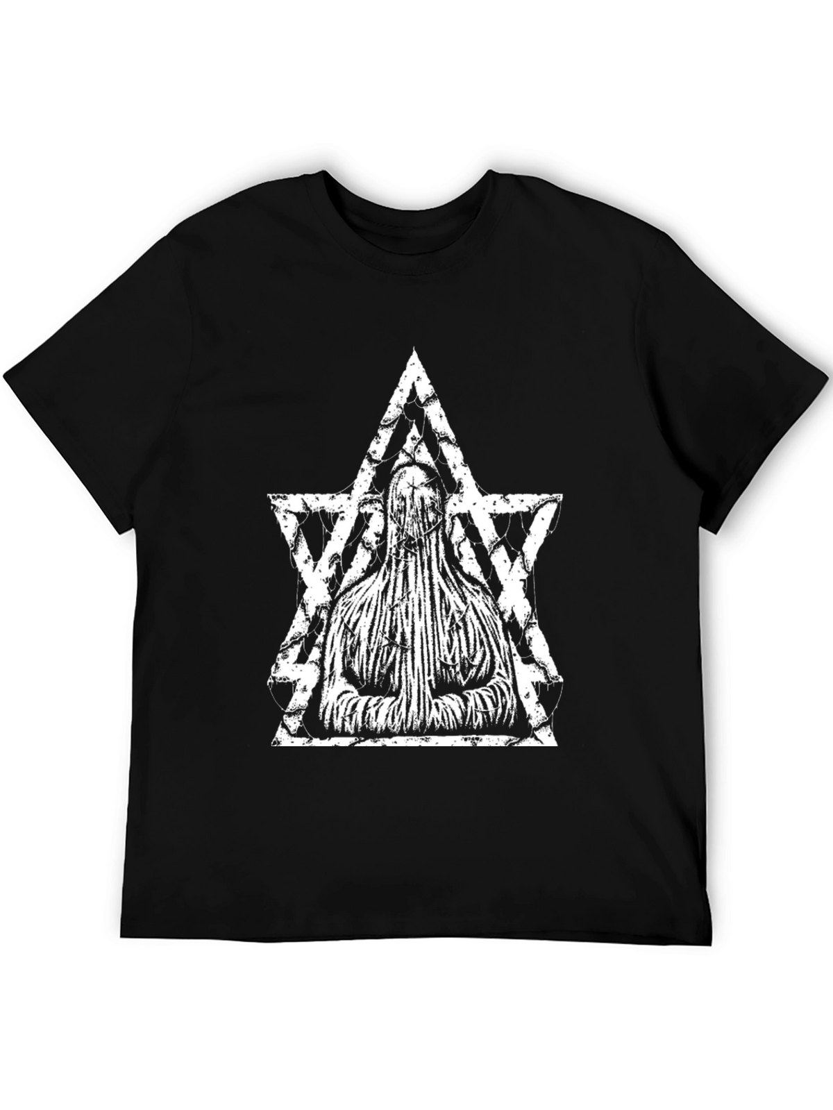 Mystic Star Graphic Black T-Shirt