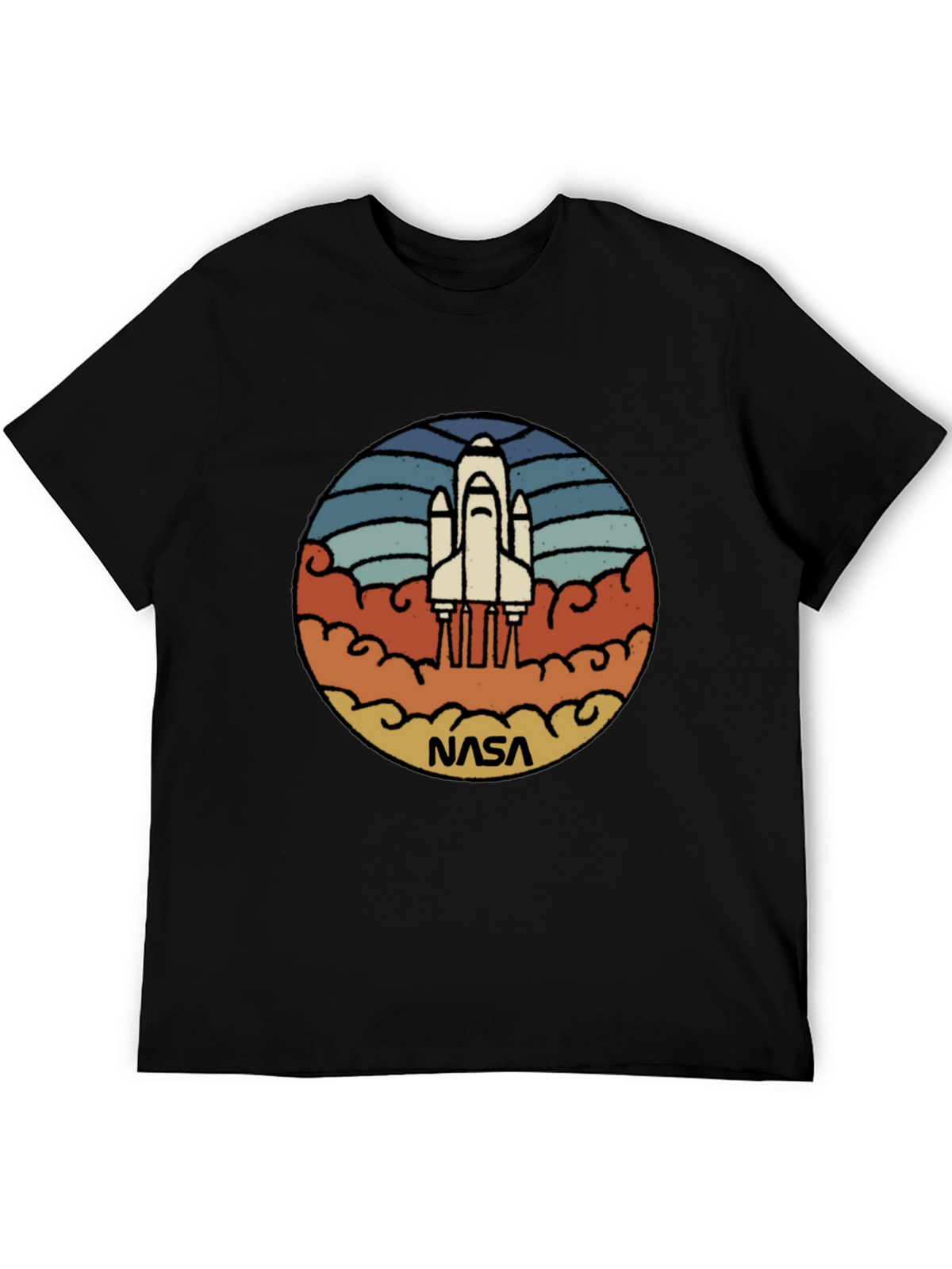 NASA Space Shuttle Retro Graphic T-Shirt