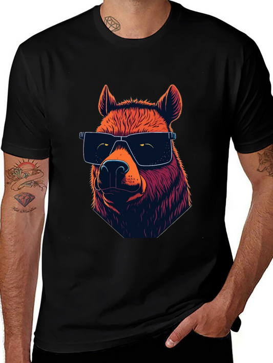 Cool Bear Graphic T-Shirt - Unisex Black Tee