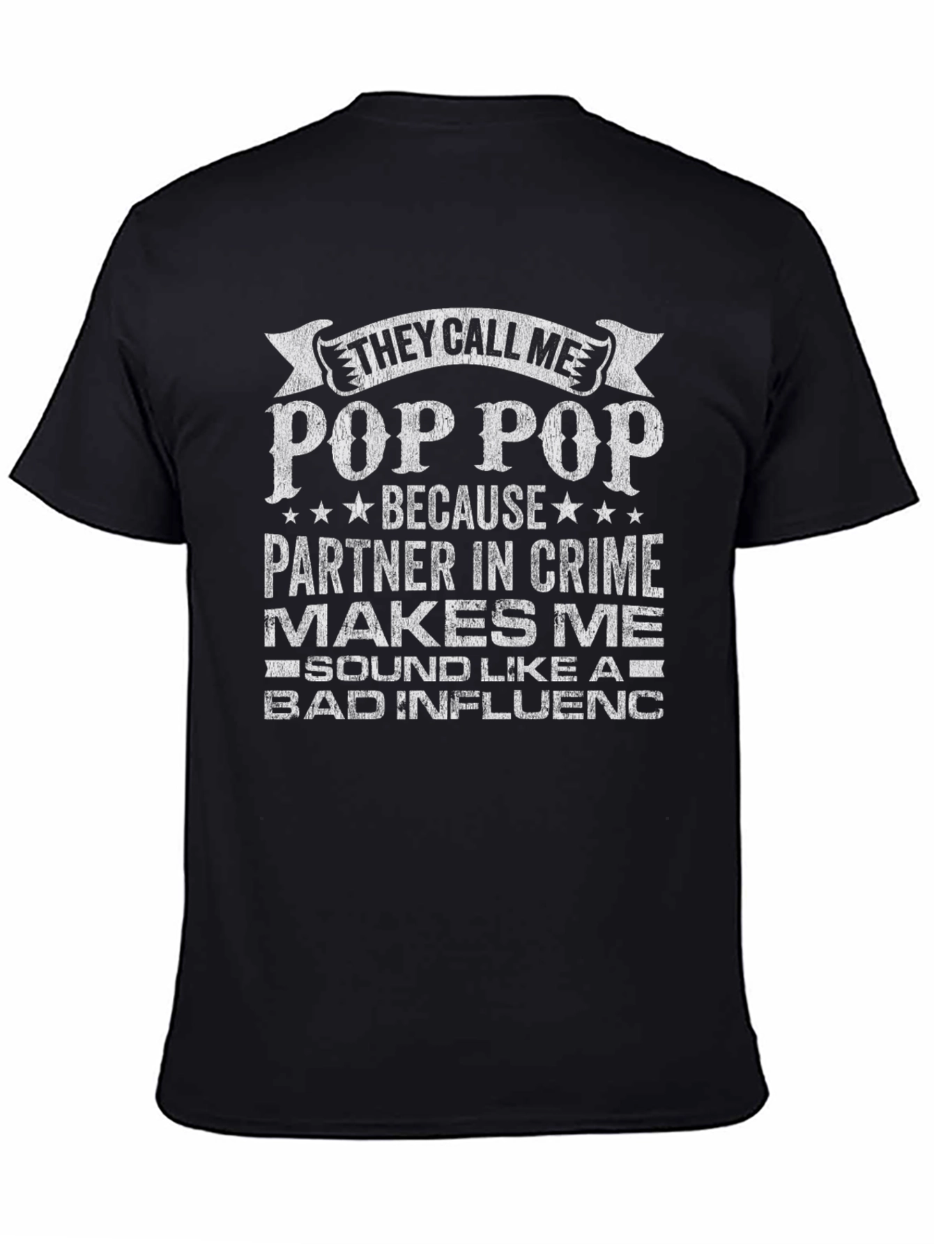 Pop Pop Partner in Crime T-Shirt