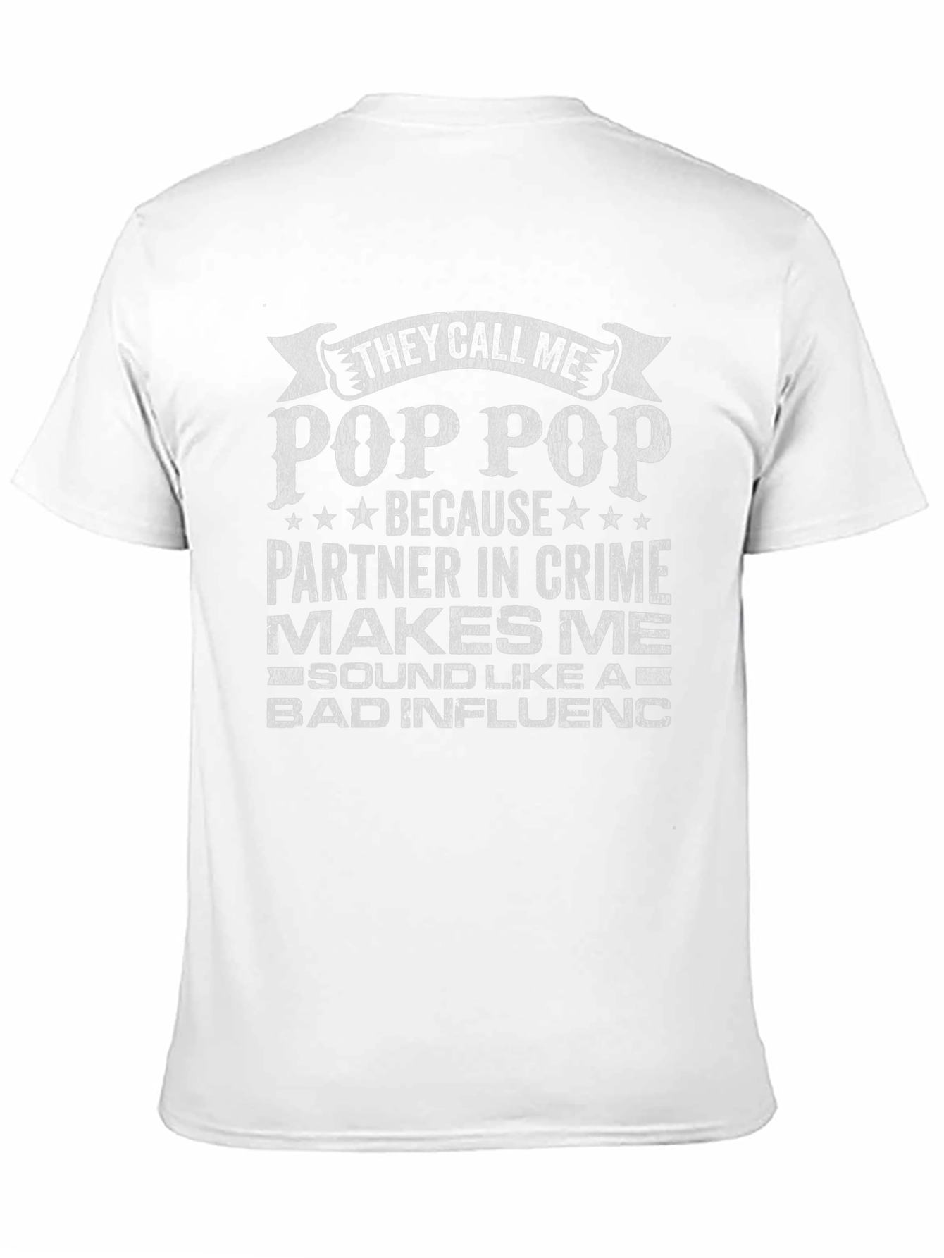 Pop Pop Partner in Crime T-Shirt