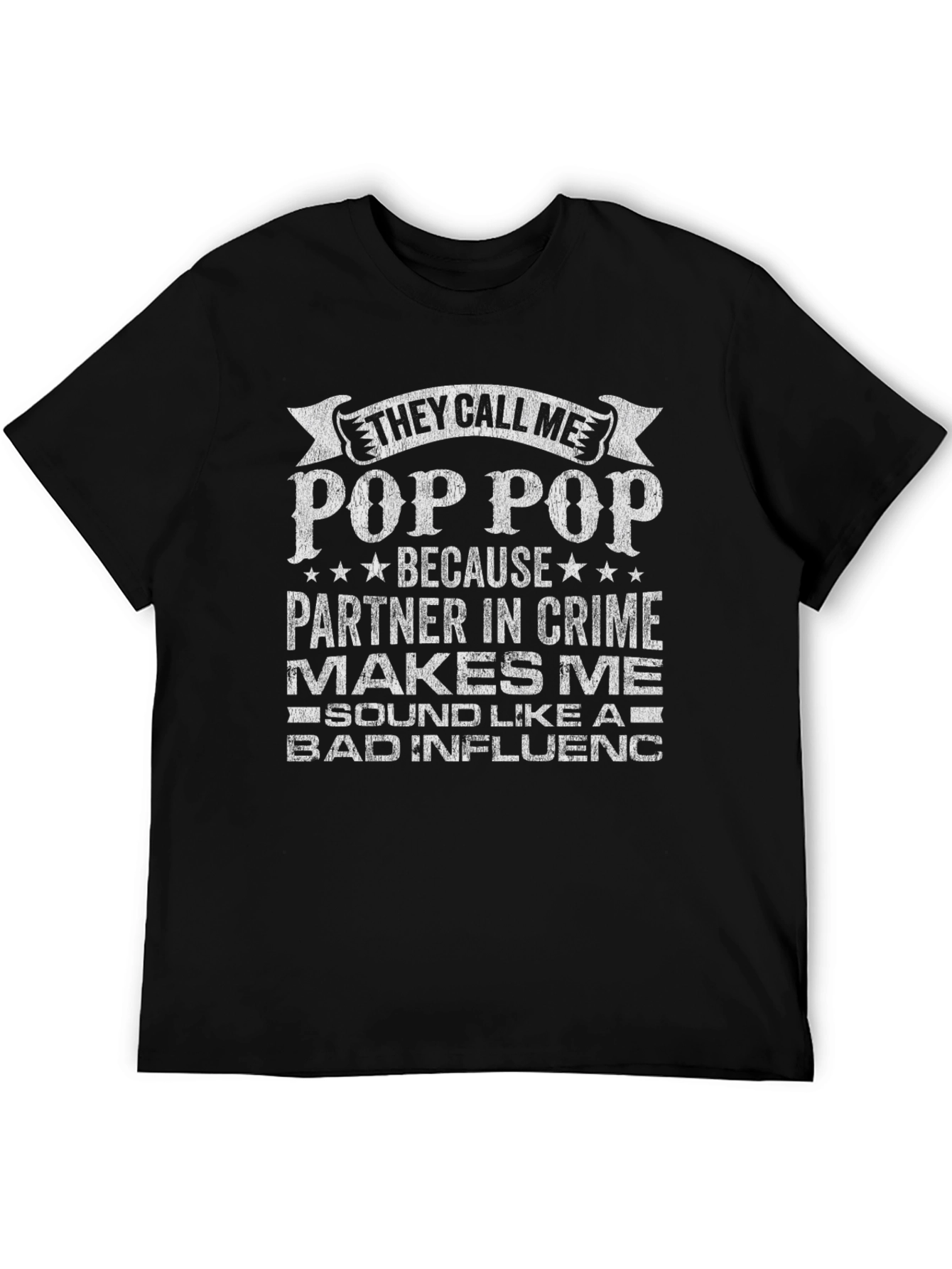 Pop Pop Partner in Crime T-Shirt