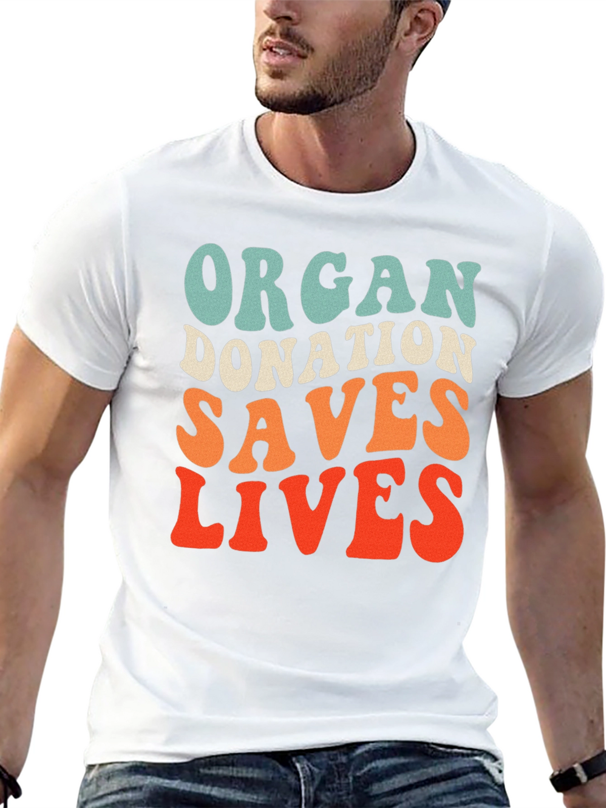 Organ Donation Saves Lives Graphic T-Shirt