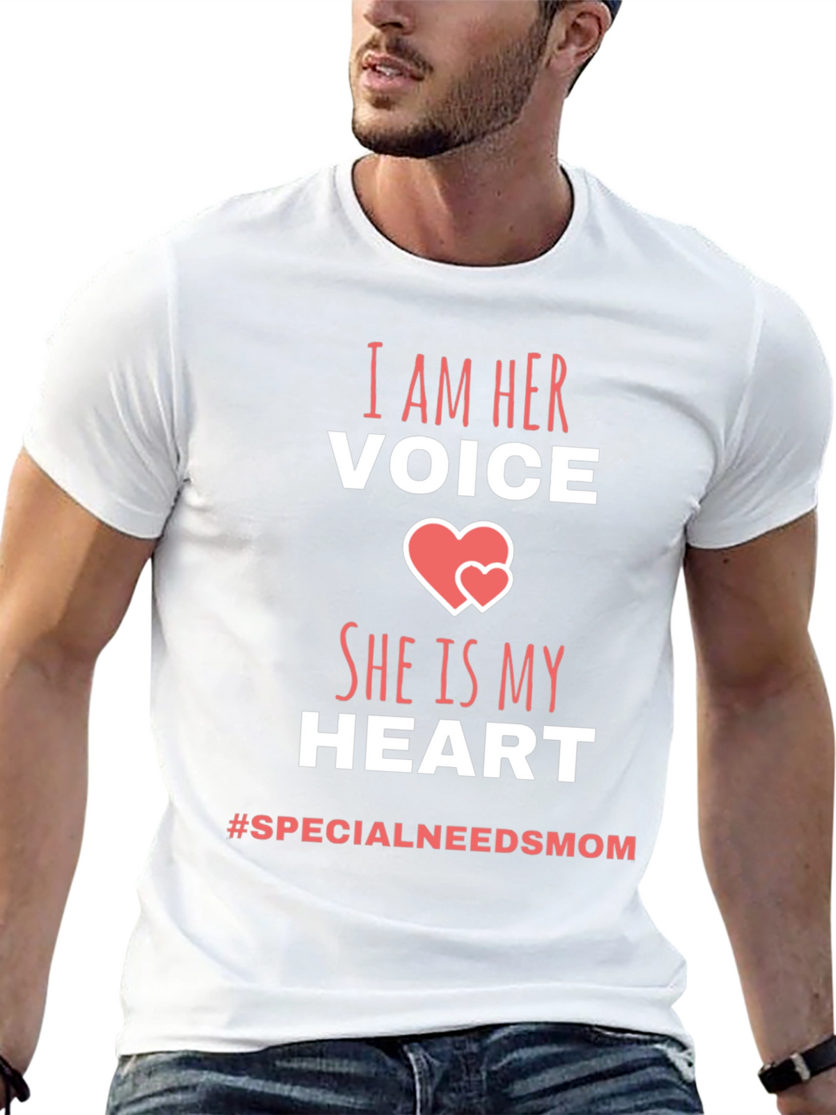 I Am Her Voice T-Shirt - Special Needs Mom