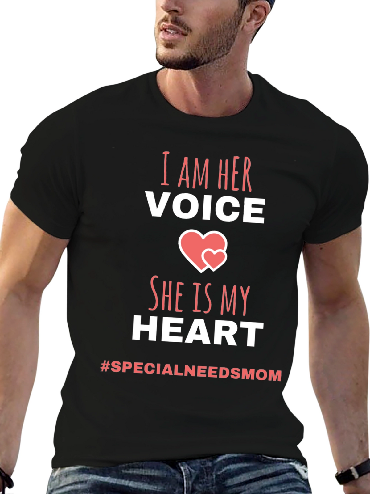 I Am Her Voice T-Shirt - Special Needs Mom