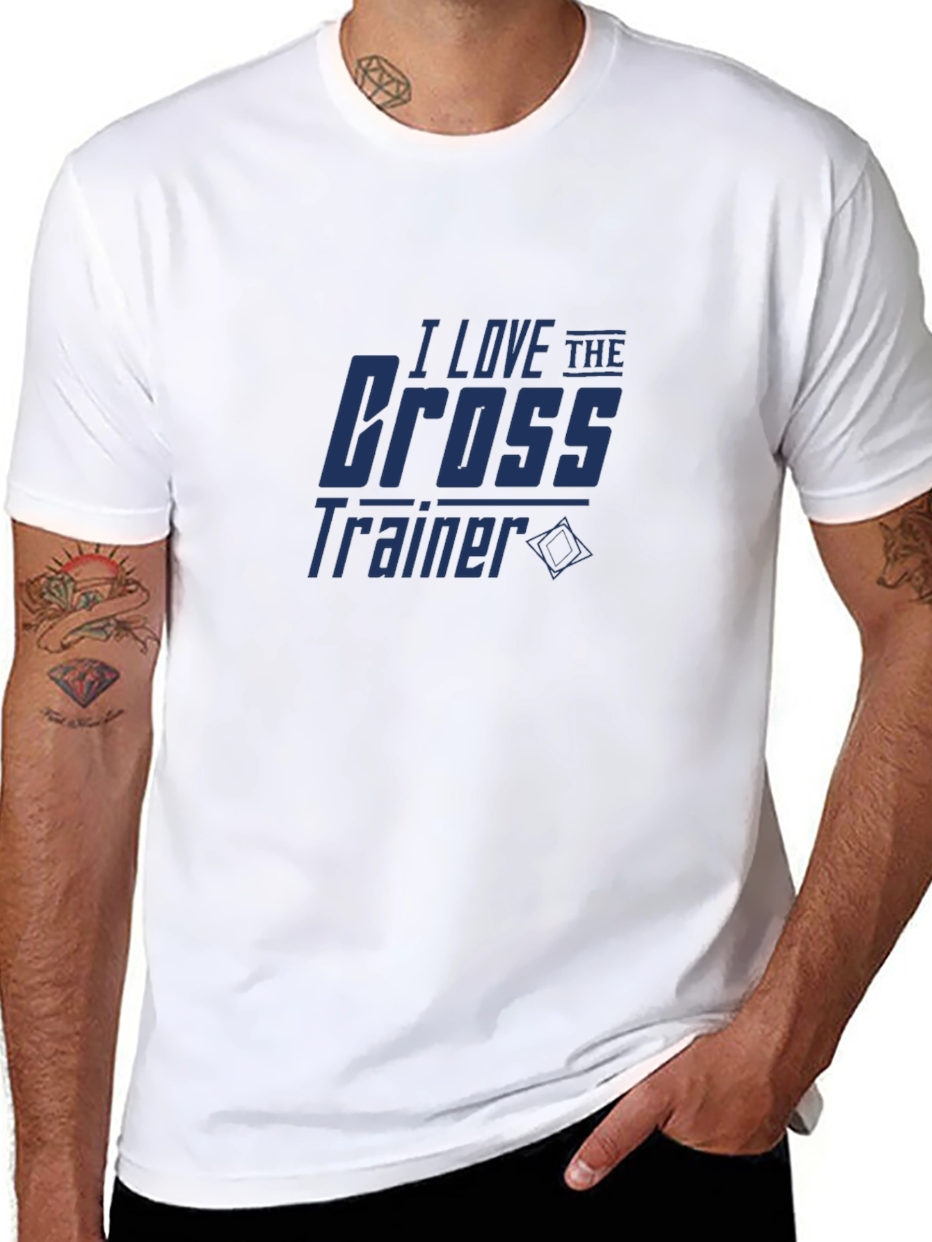 I Love the Cross Trainer T-Shirt - Black