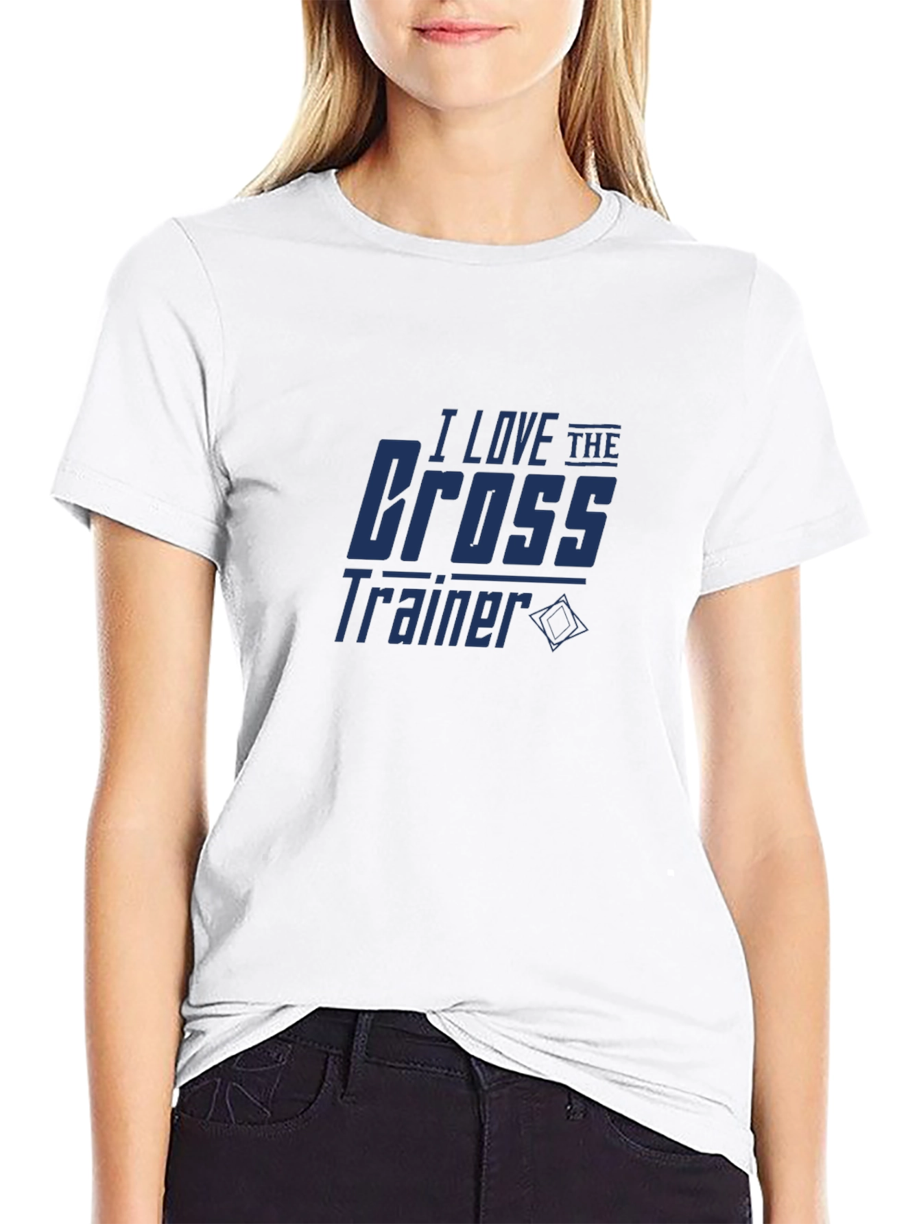 I Love the Cross Trainer T-Shirt - Black