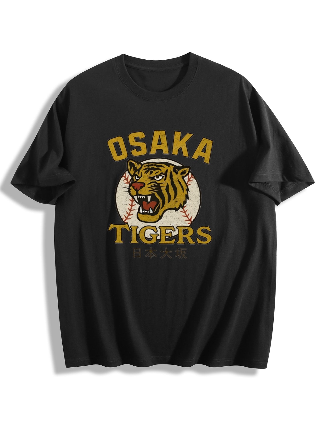 T-shirt Tokyo-tiger-funny-osaka-tigers-washed-t-shirt