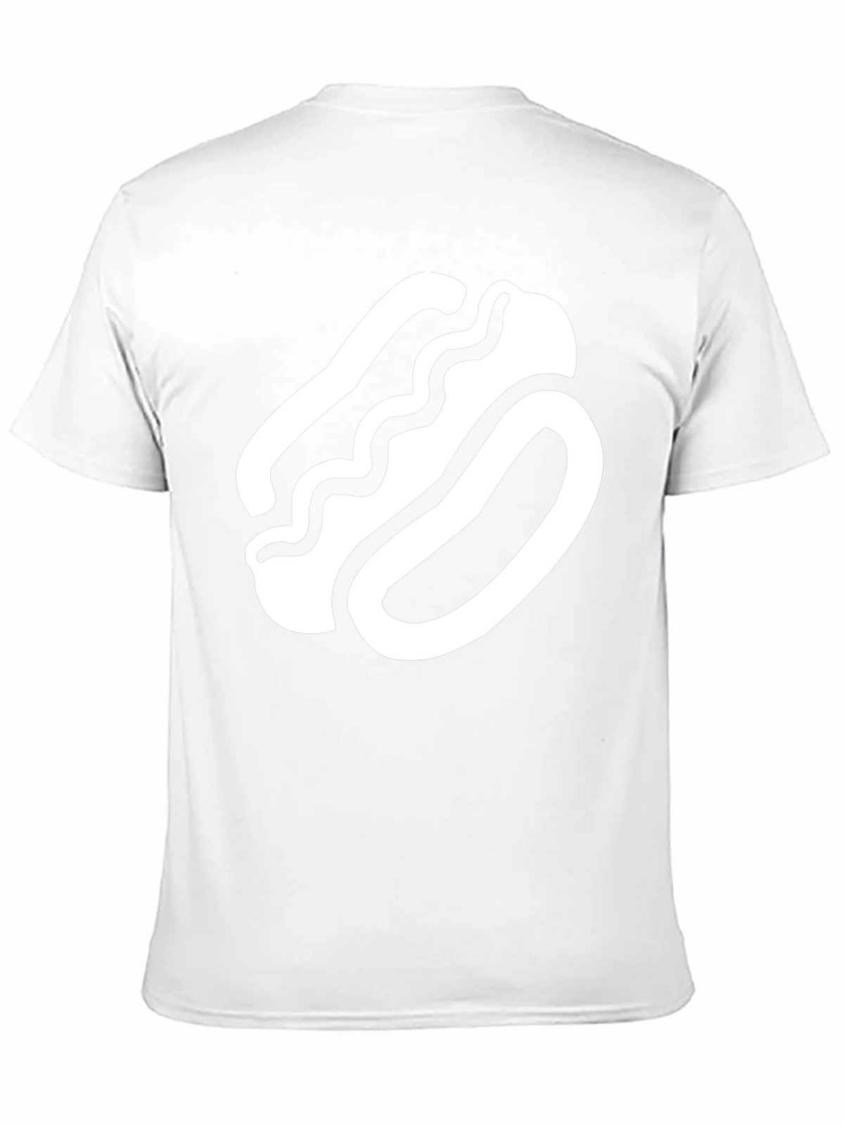 Hot Dog Graphic T-Shirt - Unisex Black Tee